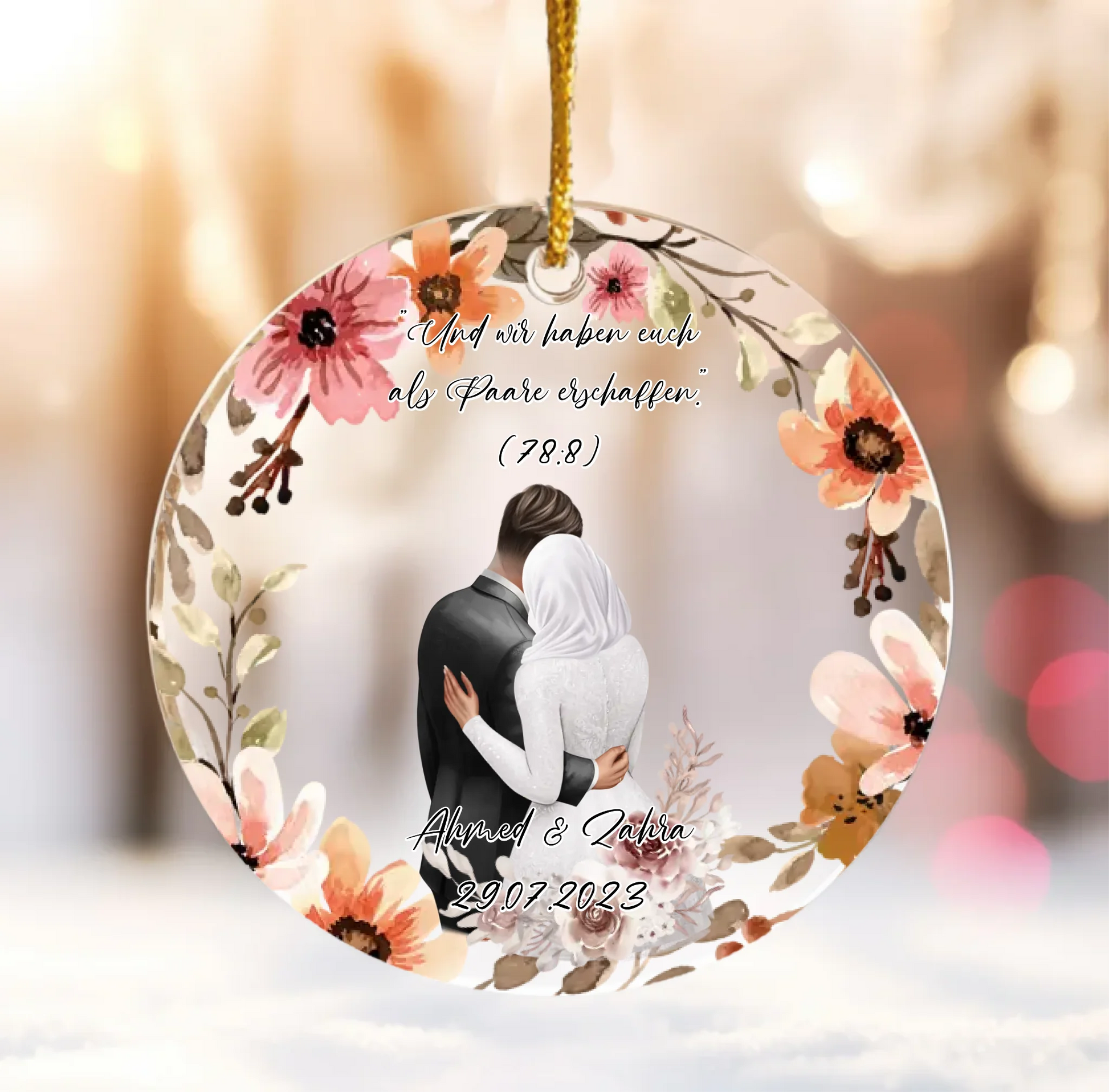 Mockup Ornament Acrylic No-16