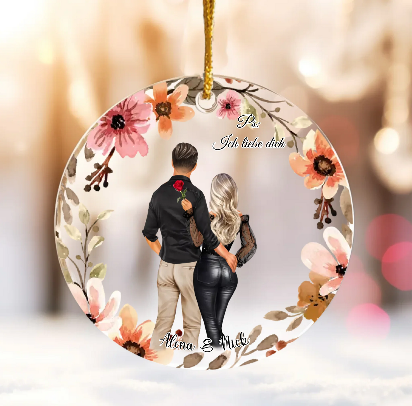 Mockup Ornament Acrylic No-16