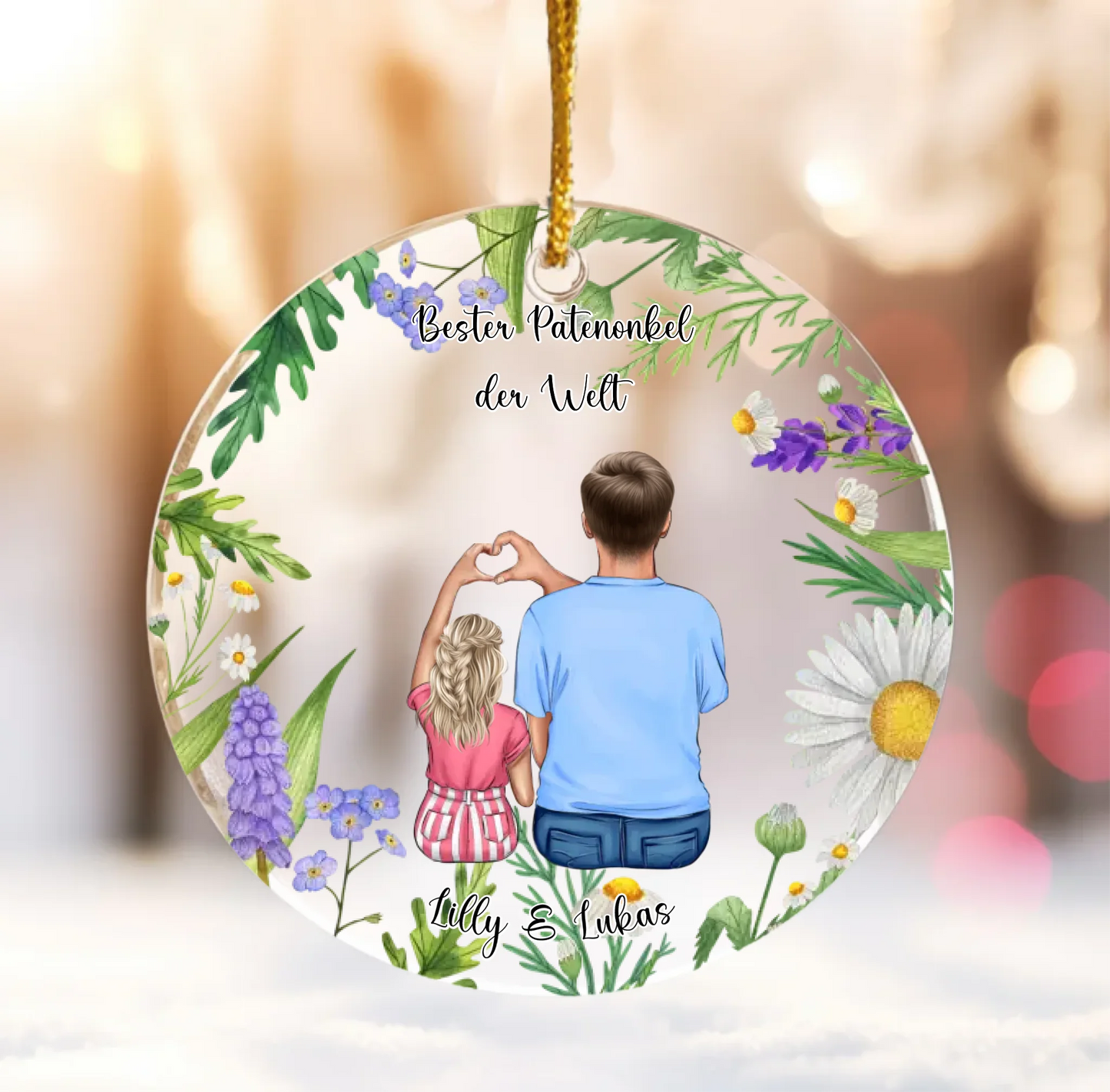 Mockup Ornament Acrylic No-16