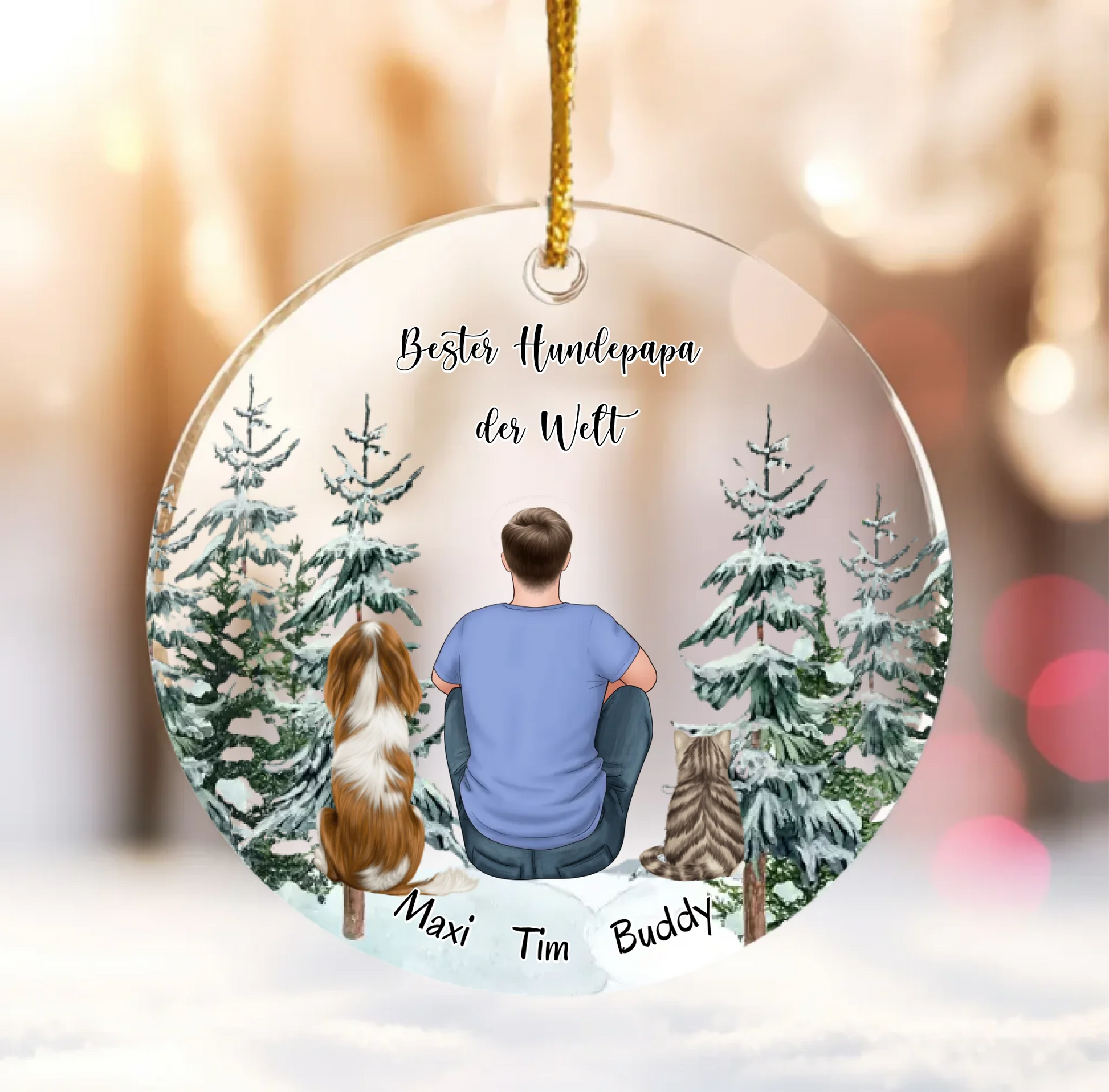 Mockup Ornament Acrylic No-16