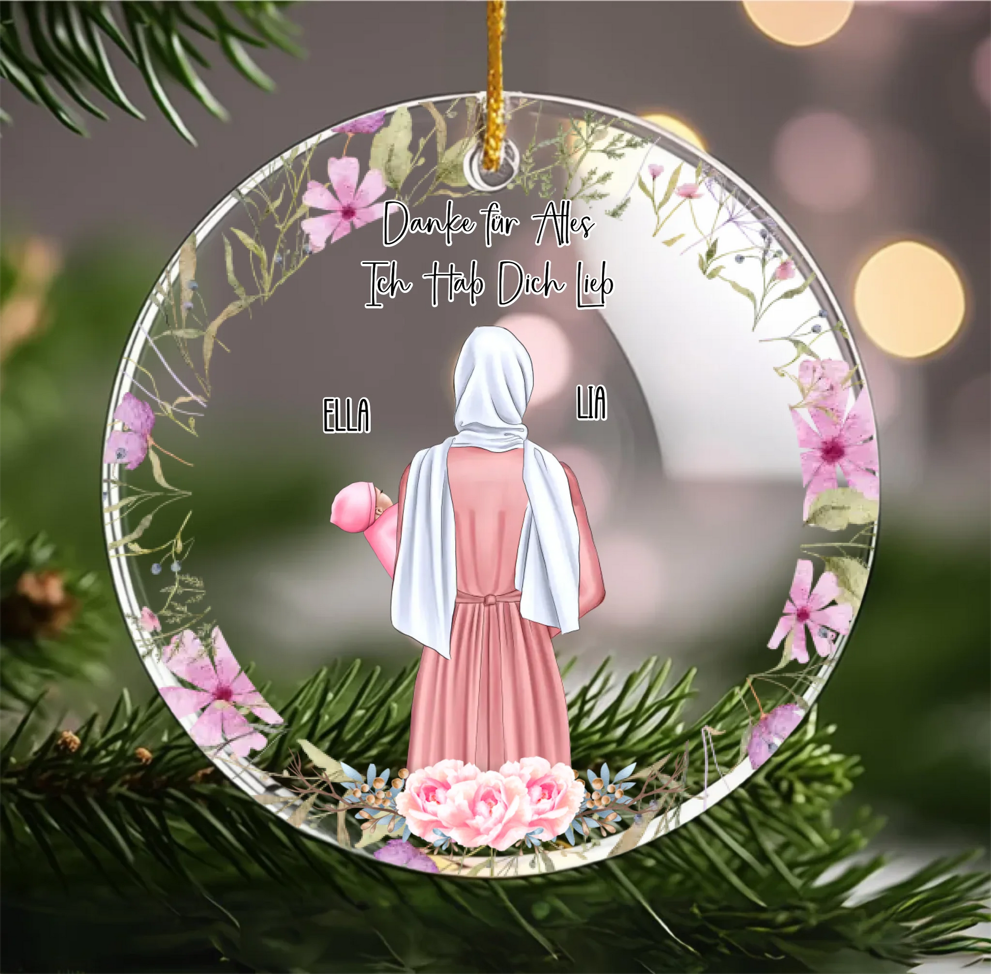 Mockup Ornament Acrylic No-15