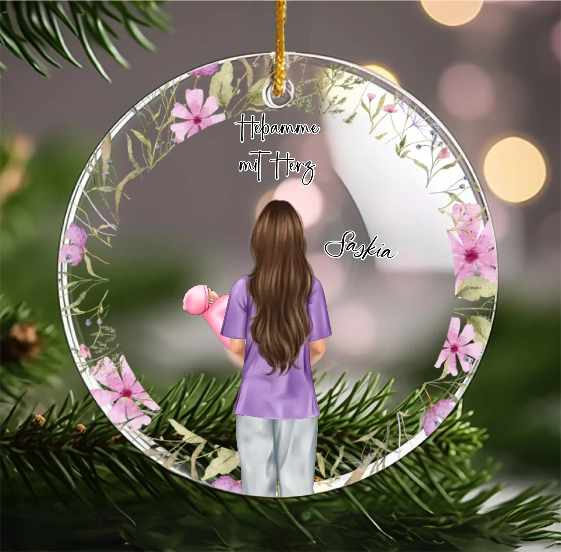 Mockup Ornament Acrylic No-15