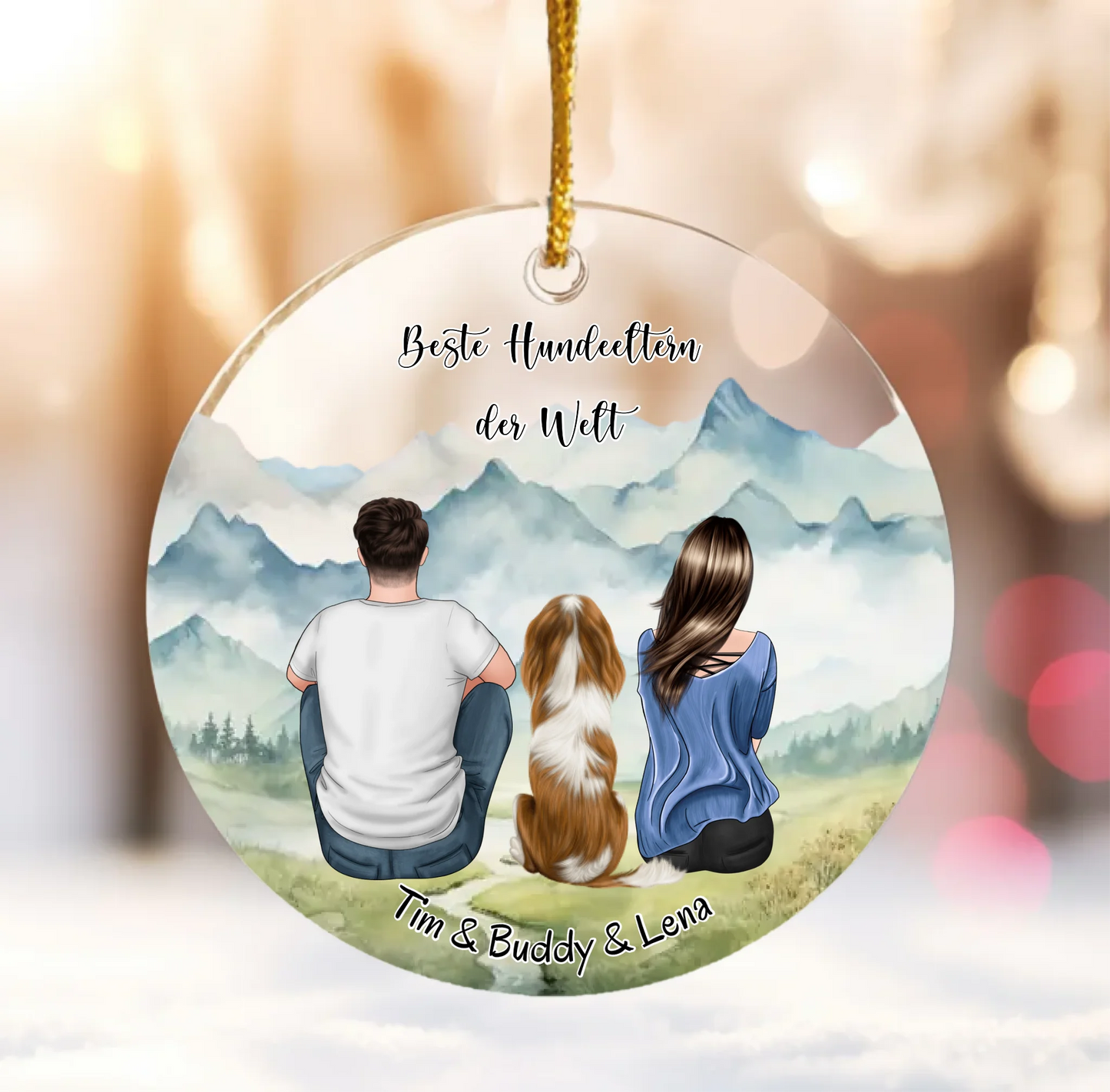 Mockup Ornament Acrylic No-16