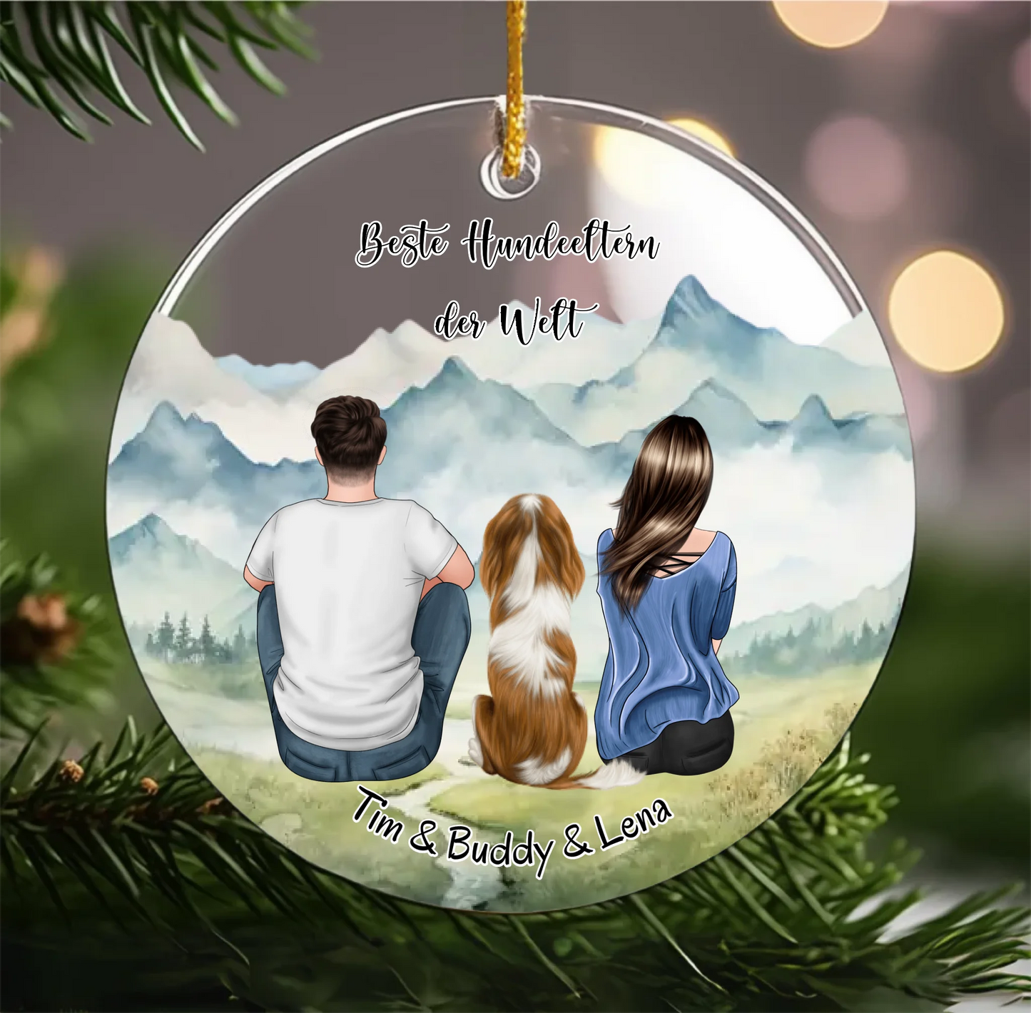 Mockup Ornament Acrylic No-15