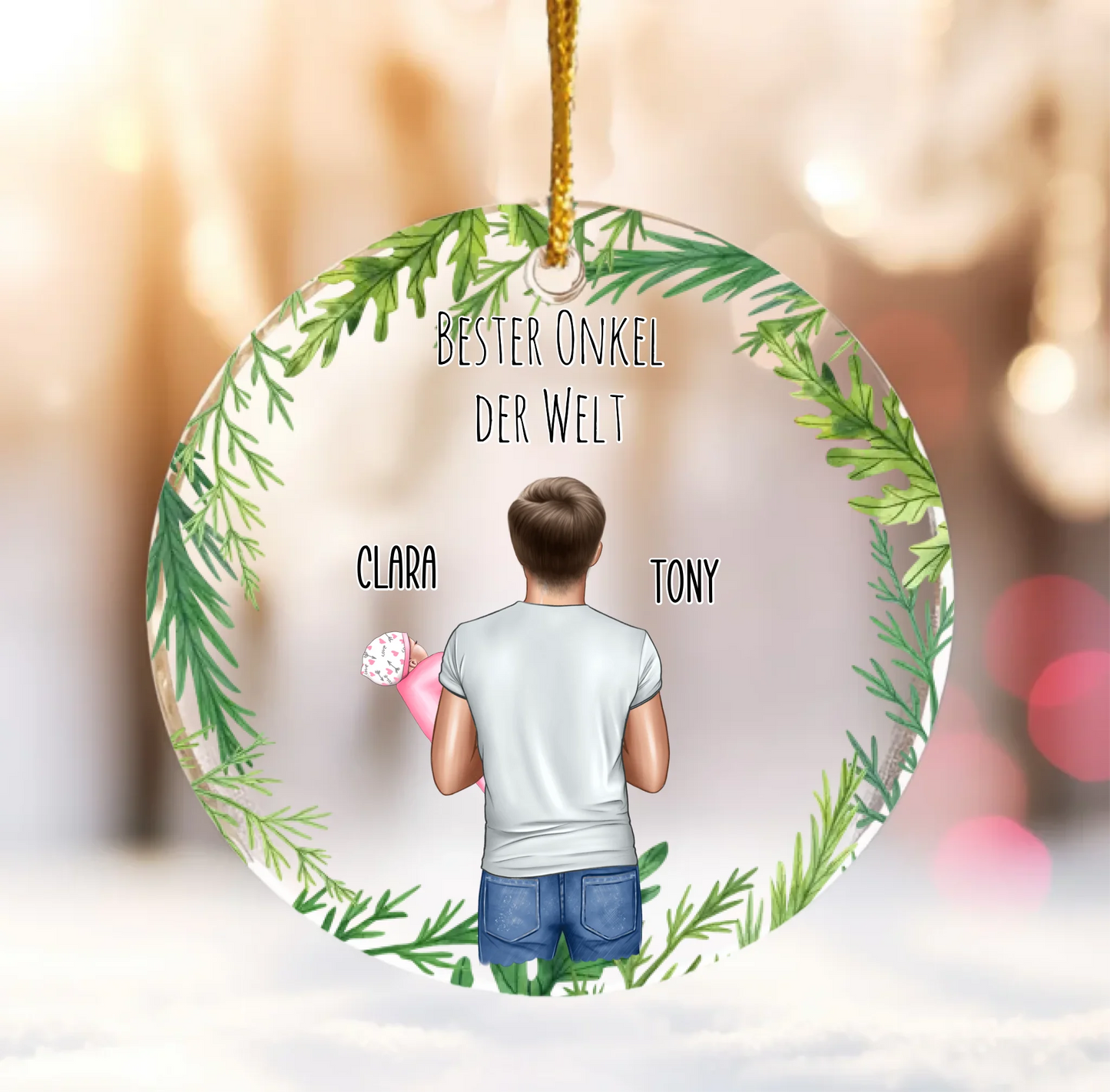 Mockup Ornament Acrylic No-16