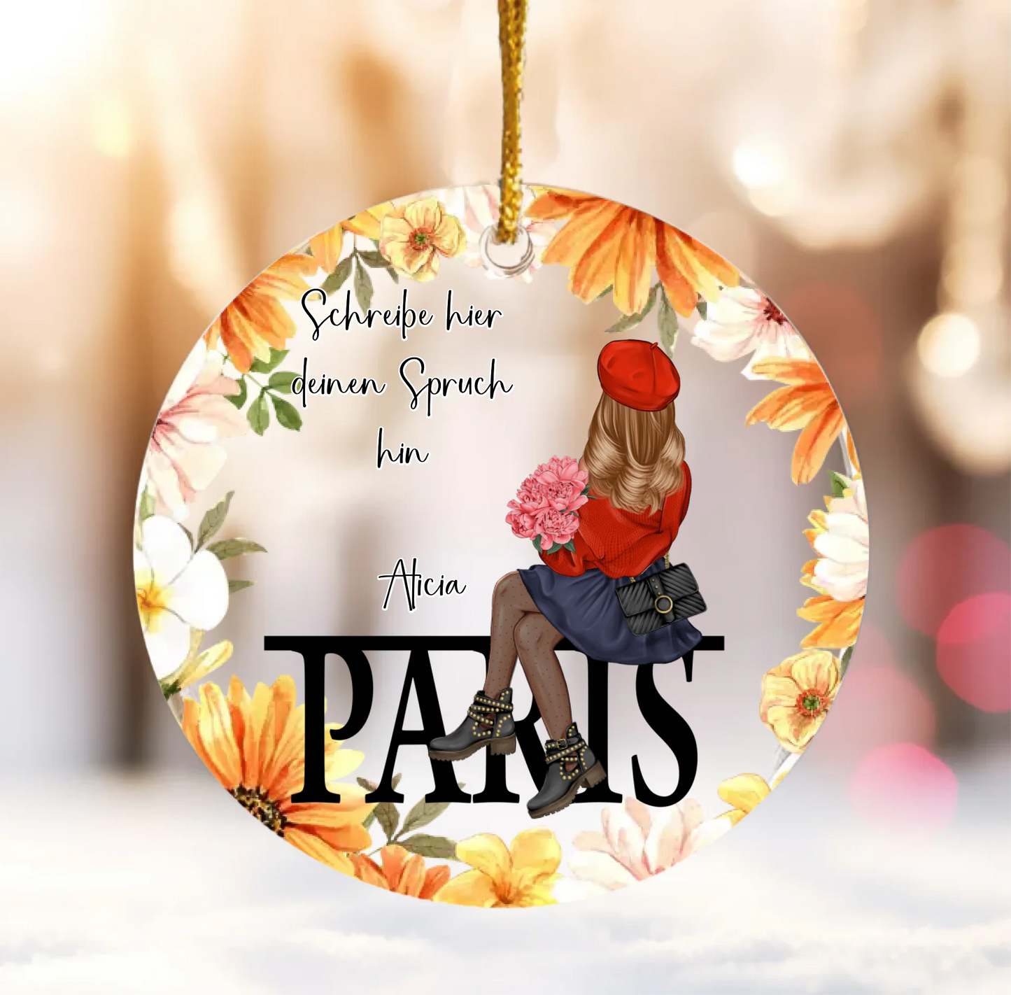 Mockup Ornament Acrylic No-16