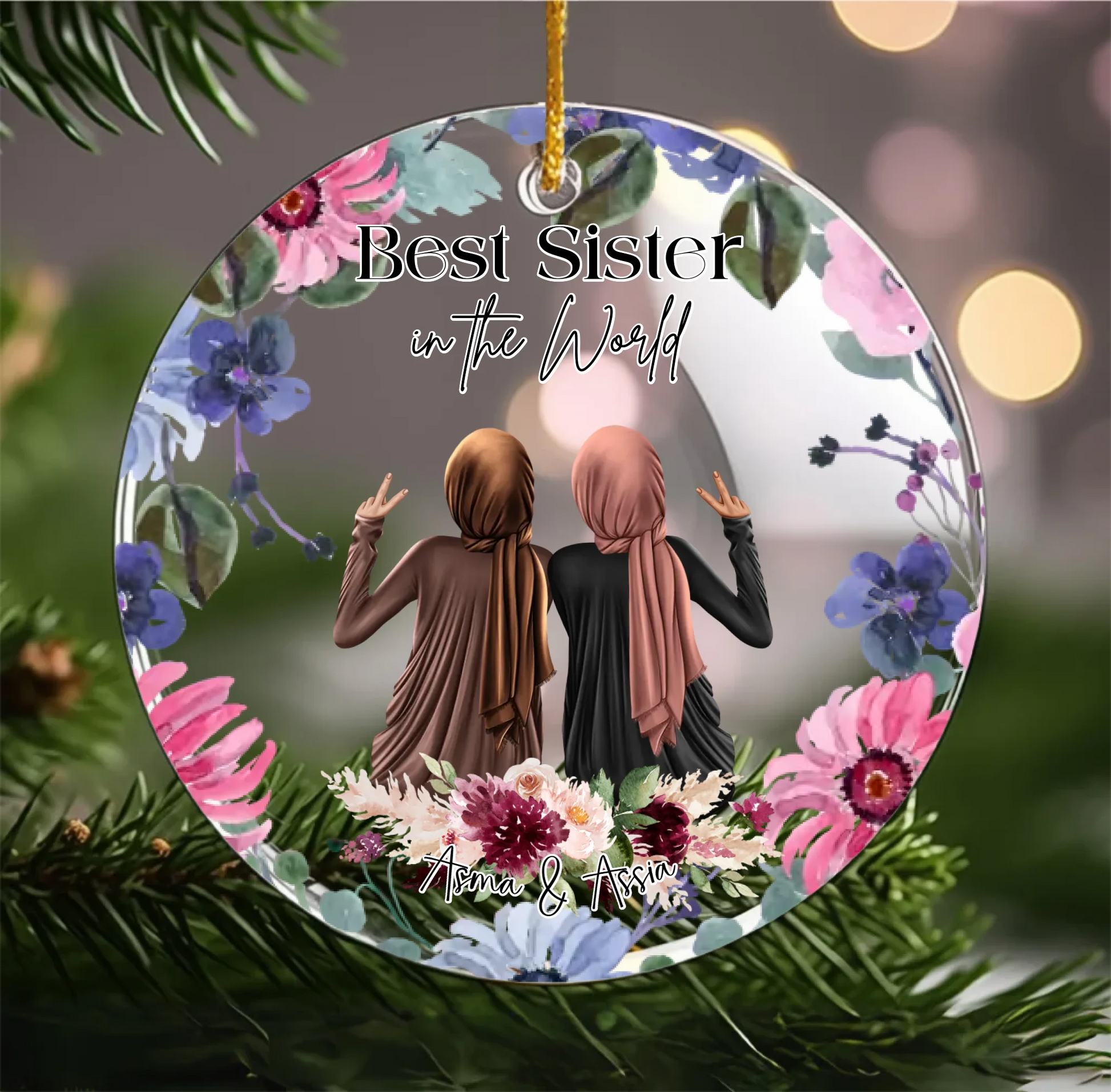 Mockup Ornament Acrylic No-15