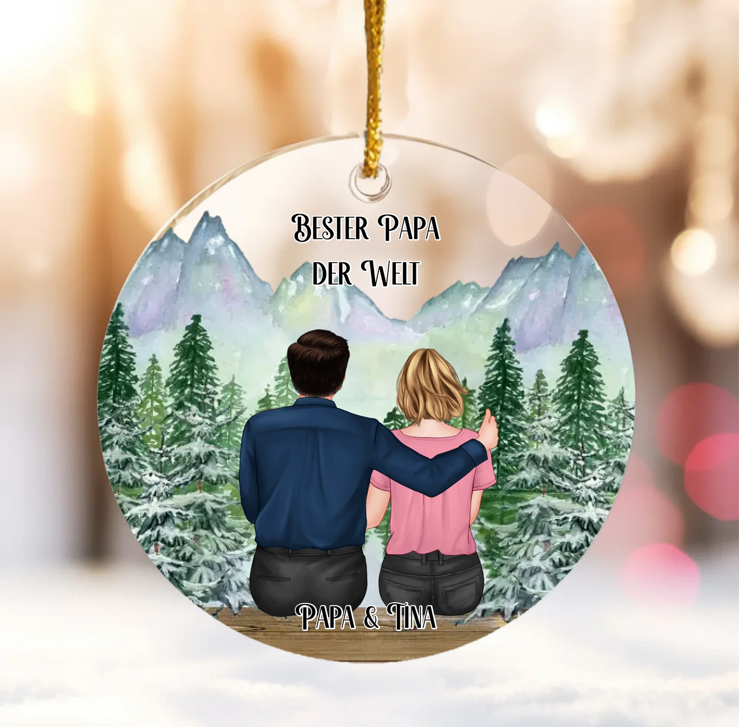 Mockup Ornament Acrylic No-16