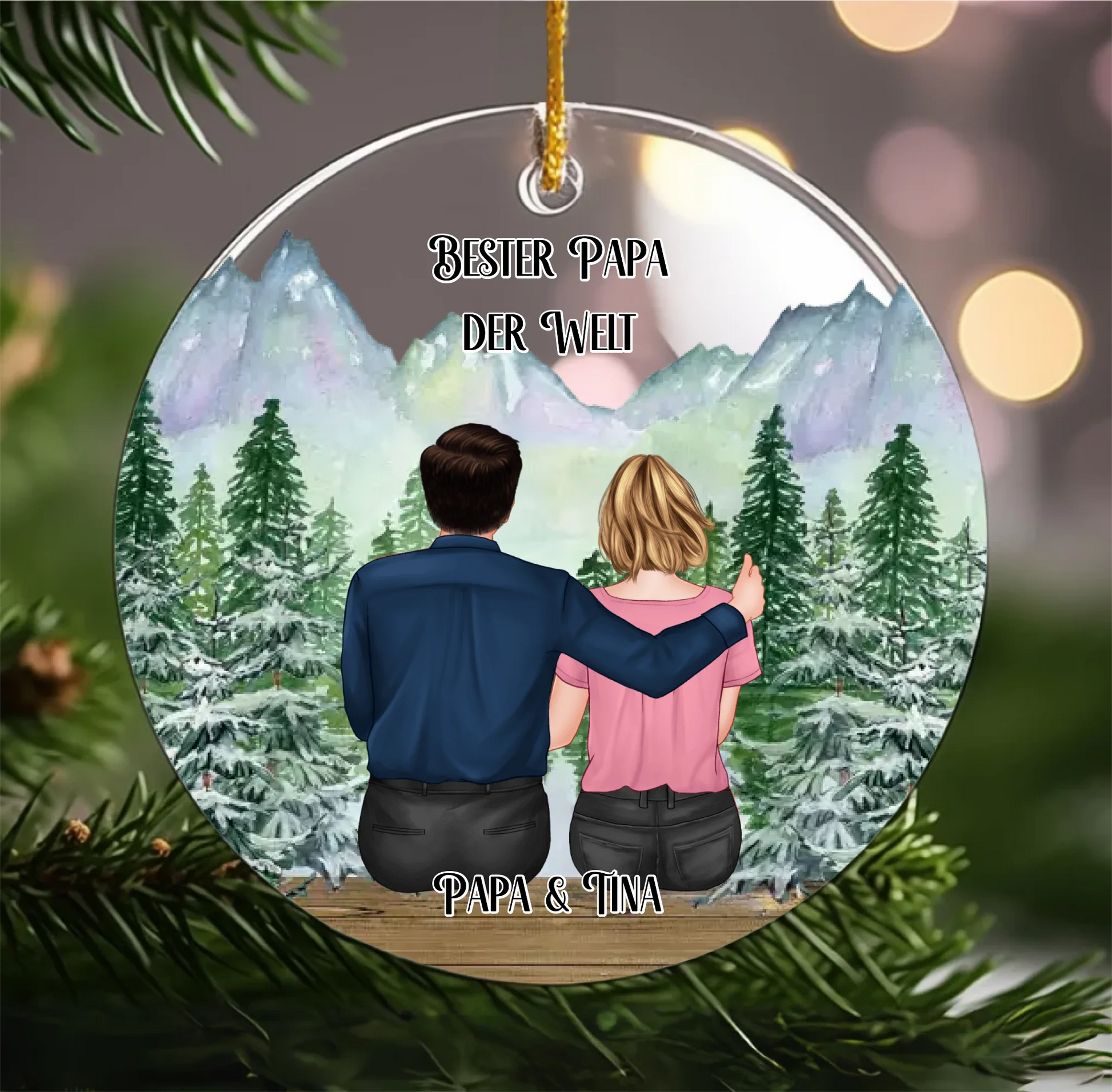 Mockup Ornament Acrylic No-15