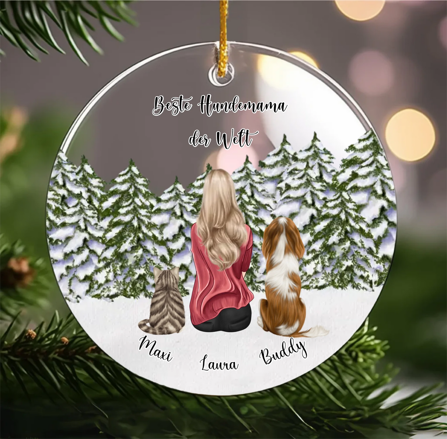 Mockup Ornament Acrylic No-15