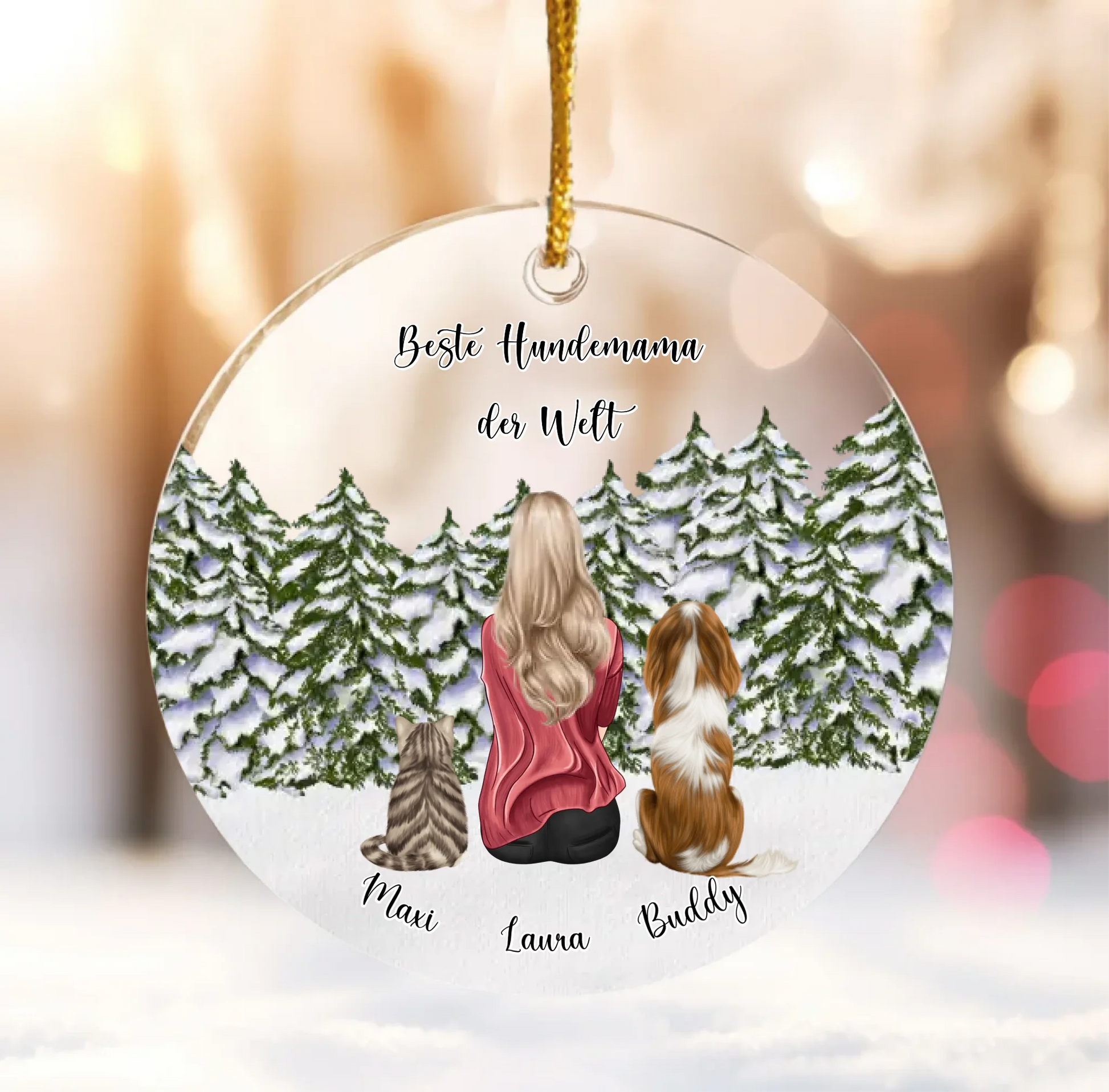 Mockup Ornament Acrylic No-16