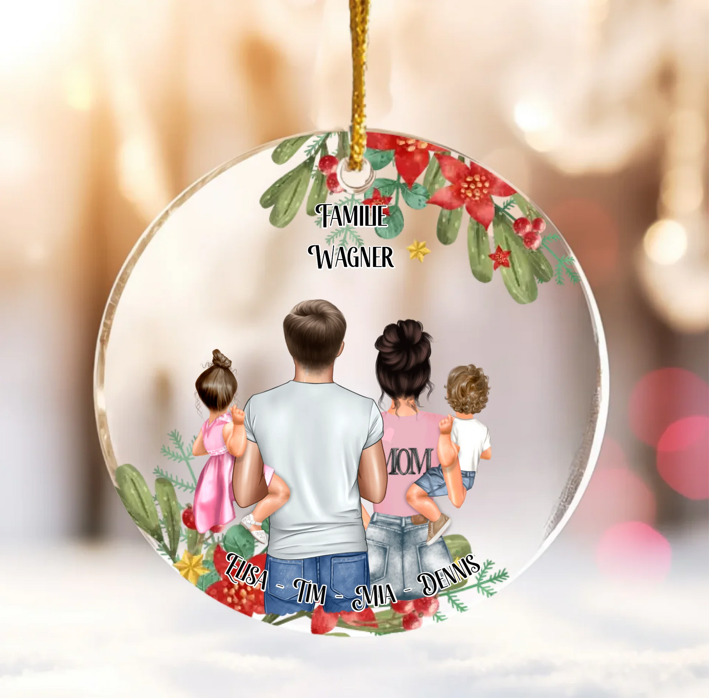 Mockup Ornament Acrylic No-16