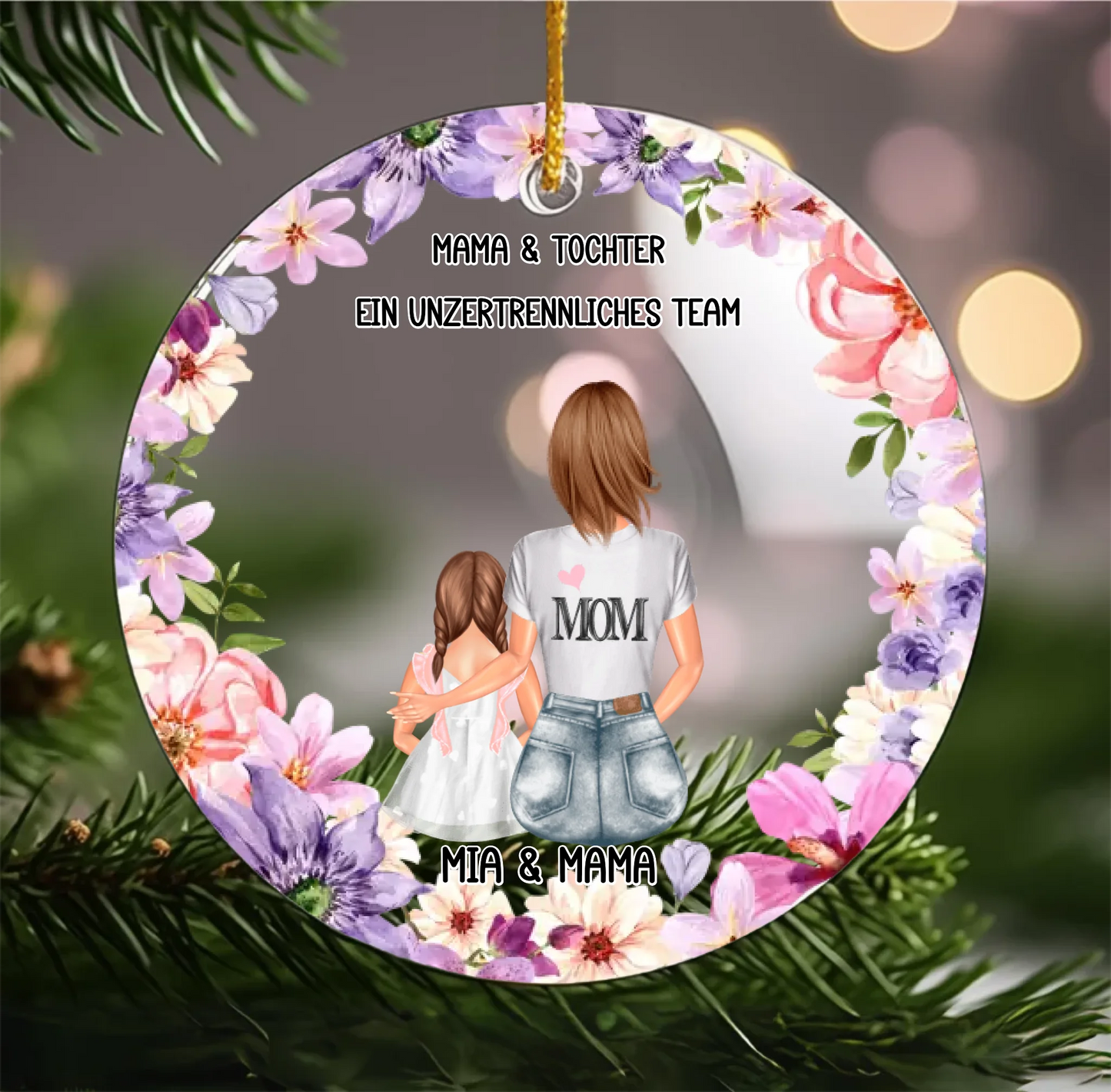 Mockup Ornament Acrylic No-15