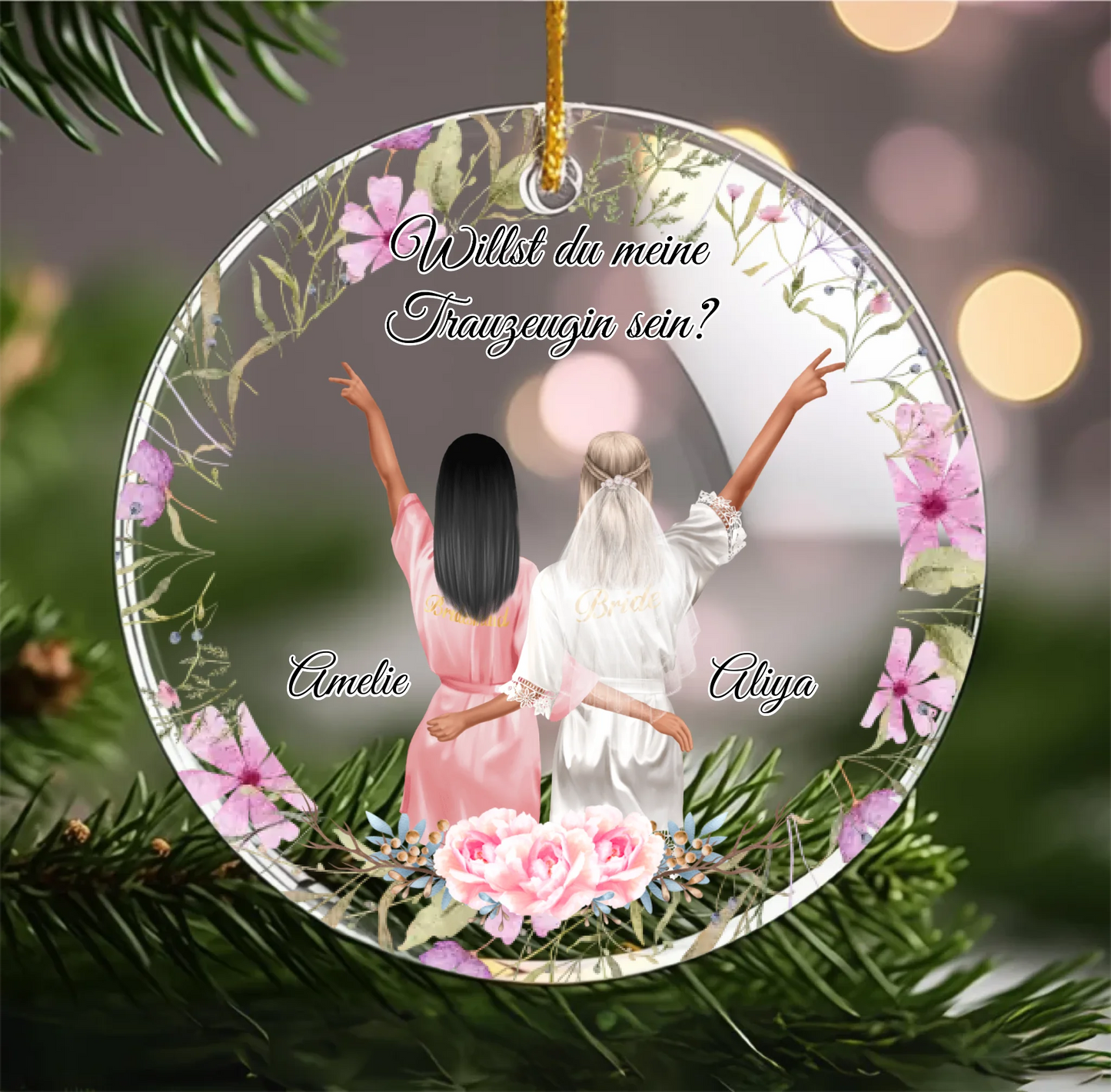 Mockup Ornament Acrylic No-15