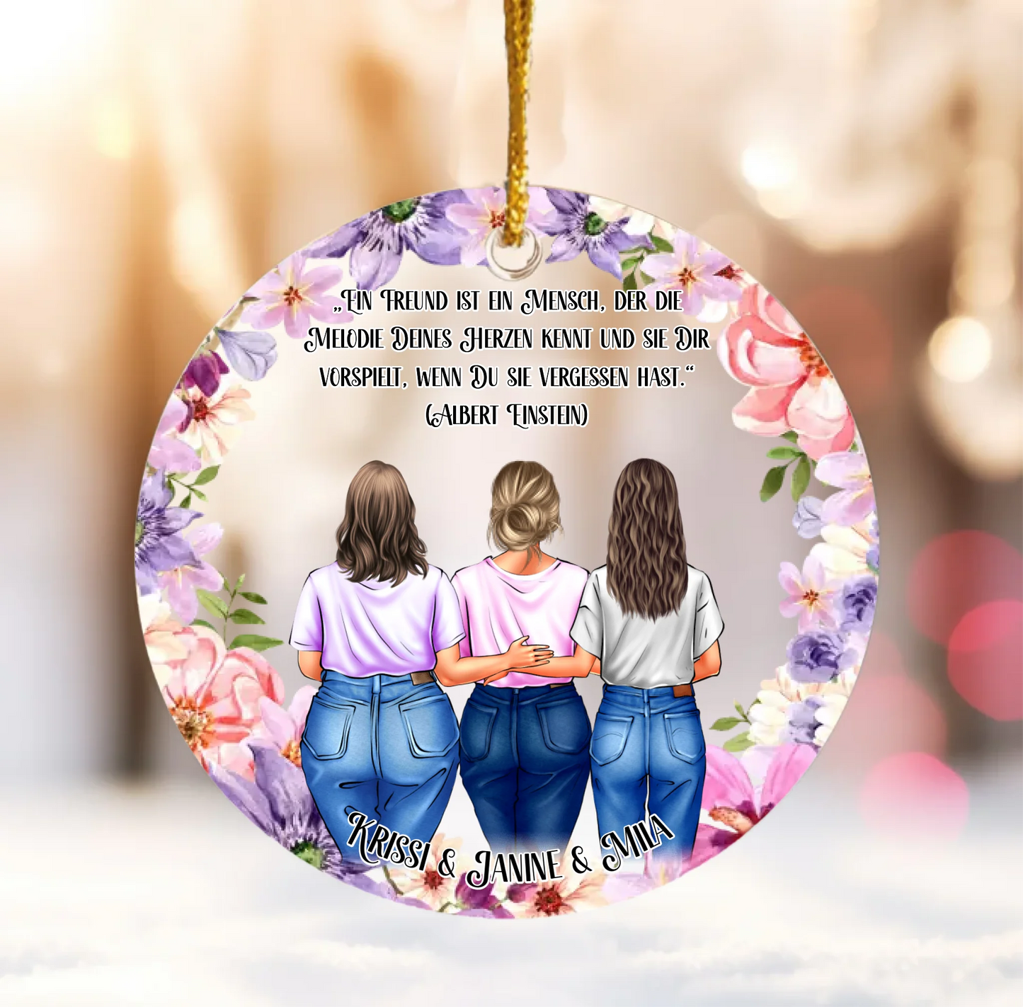 Mockup Ornament Acrylic No-16