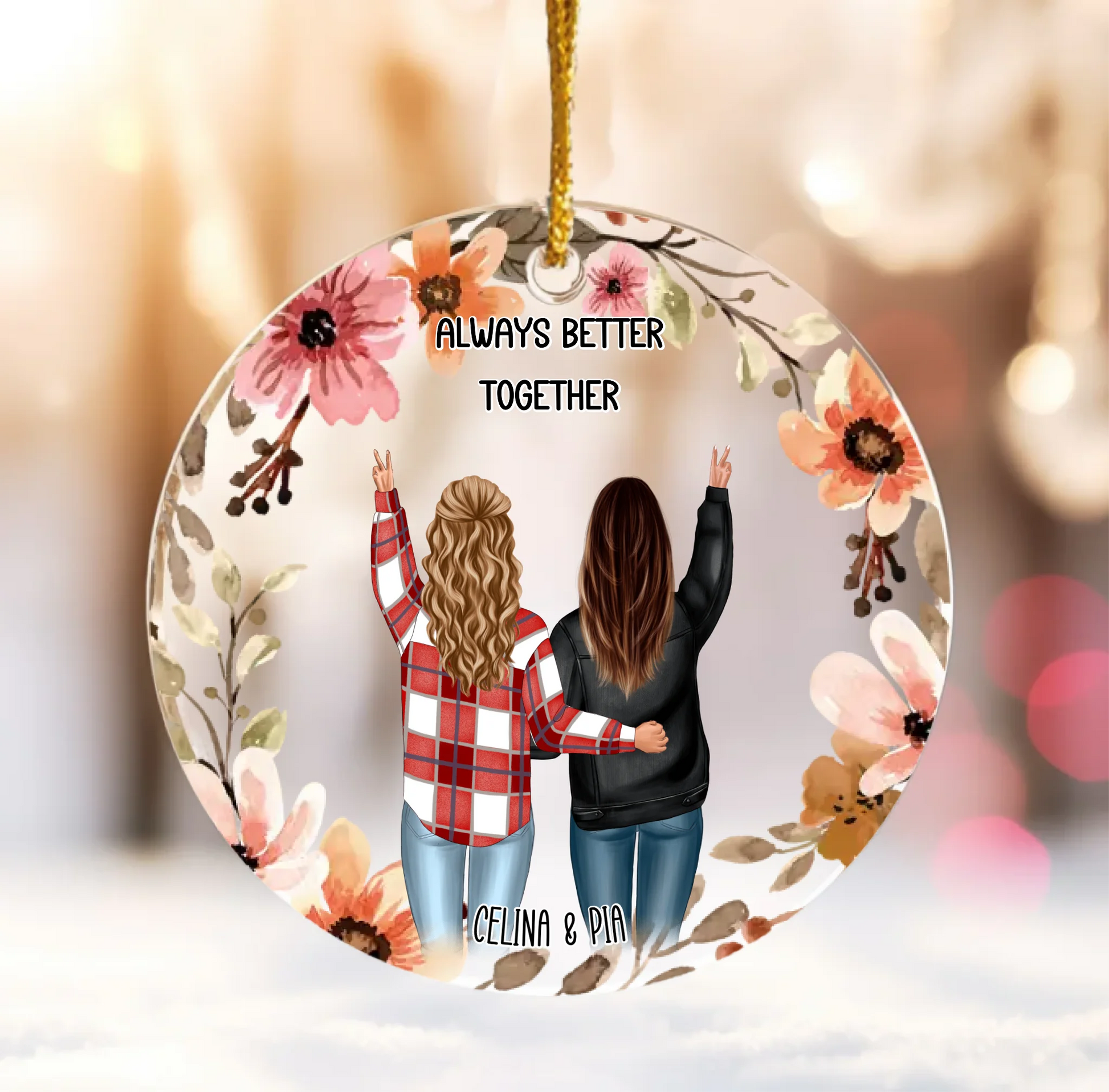 Mockup Ornament Acrylic No-16