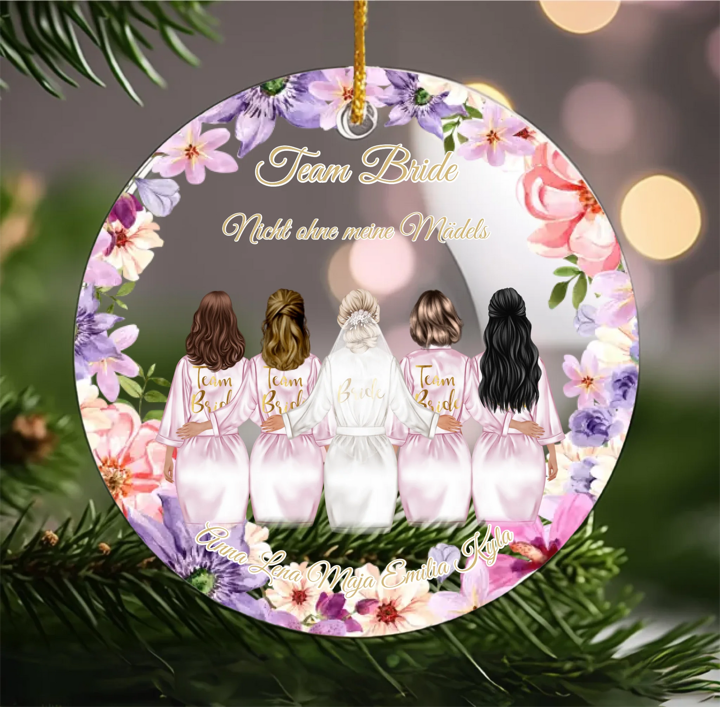 Mockup Ornament Acrylic No-15