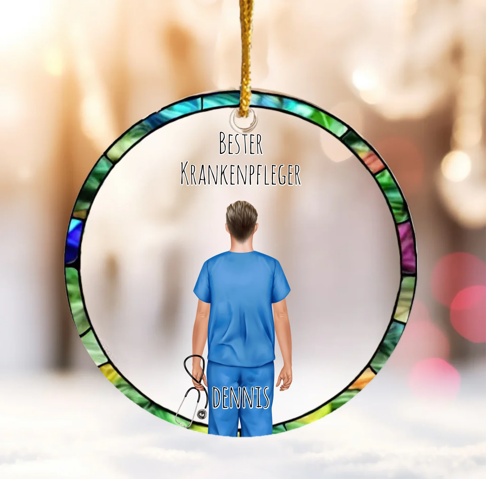 Mockup Ornament Acrylic No-16