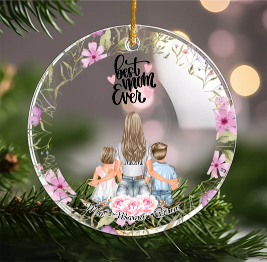 Mockup Ornament Acrylic No-15