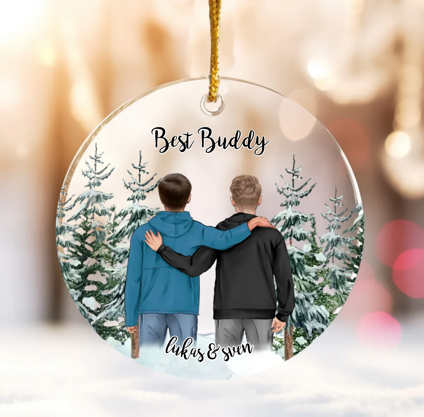 Mockup Ornament Acrylic No-16