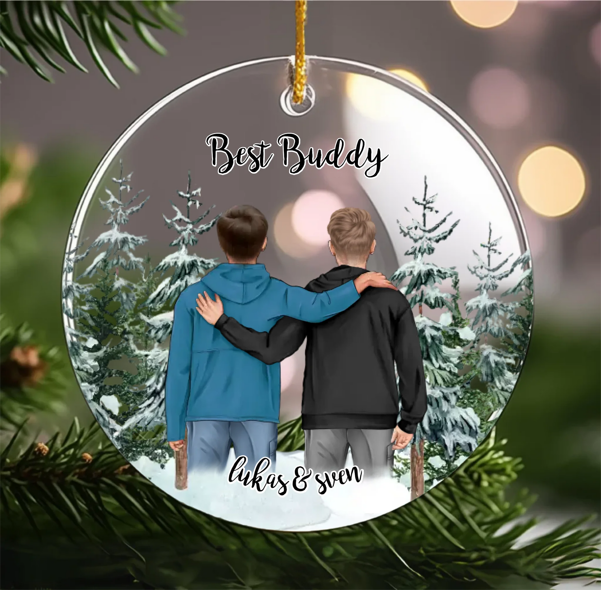 Mockup Ornament Acrylic No-15