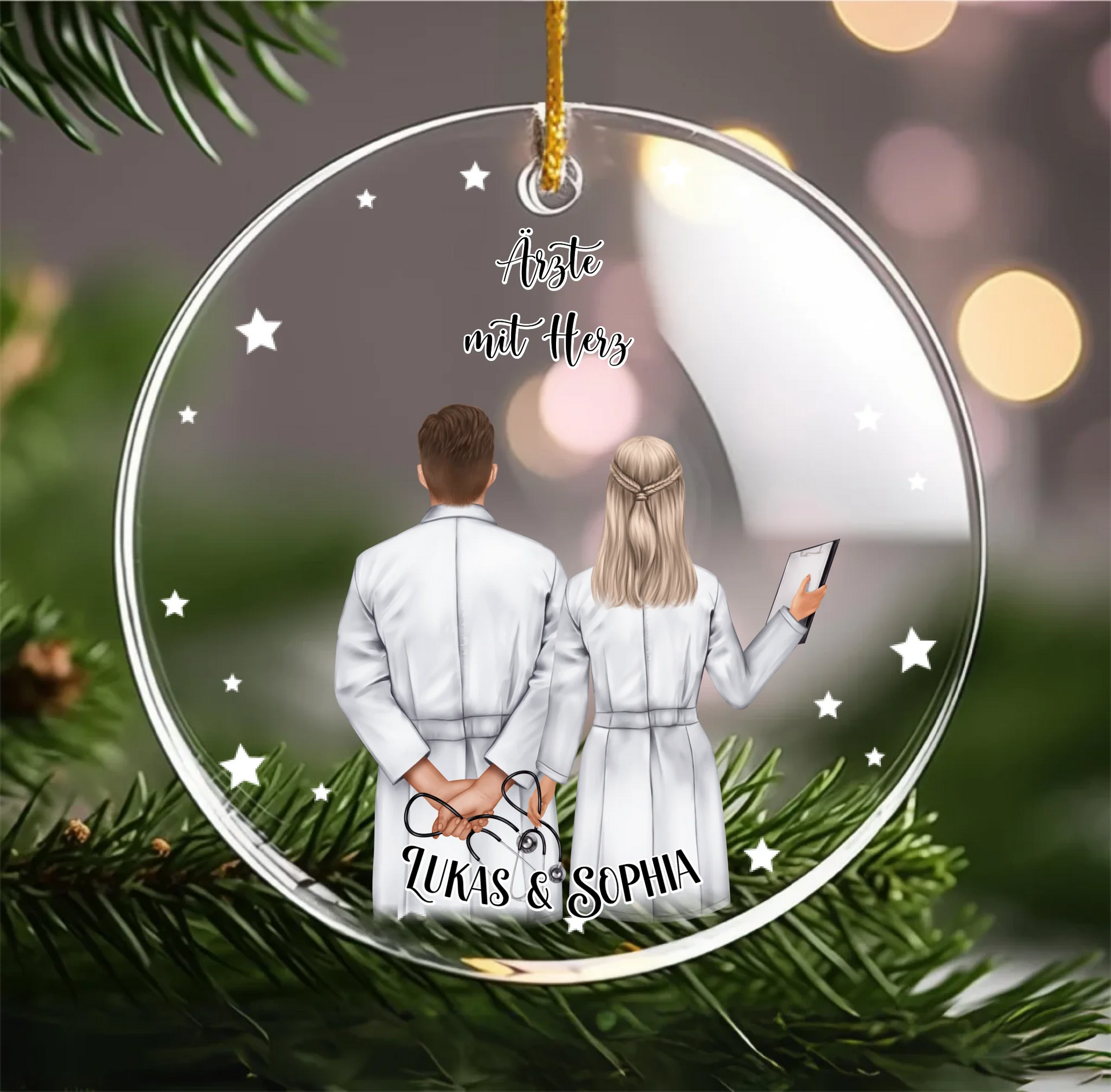 Mockup Ornament Acrylic No-15