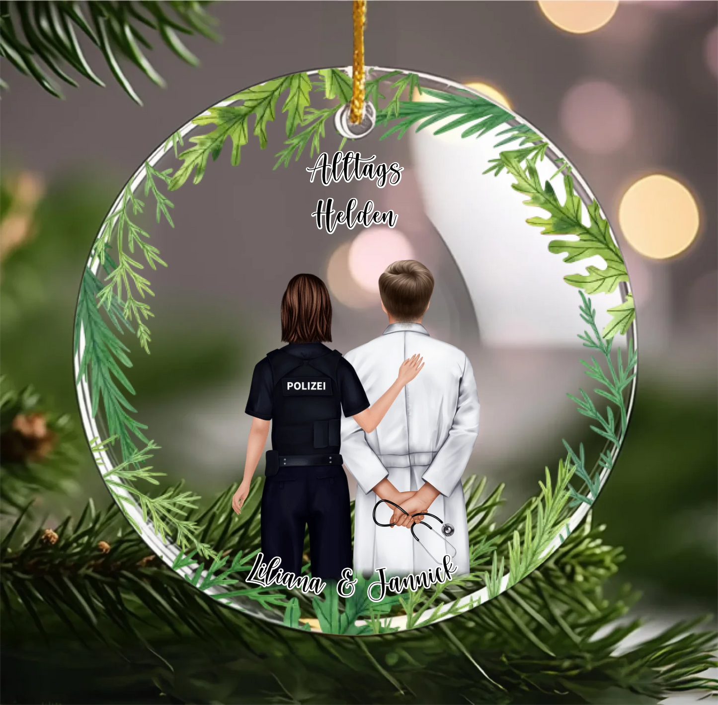 Mockup Ornament Acrylic No-15