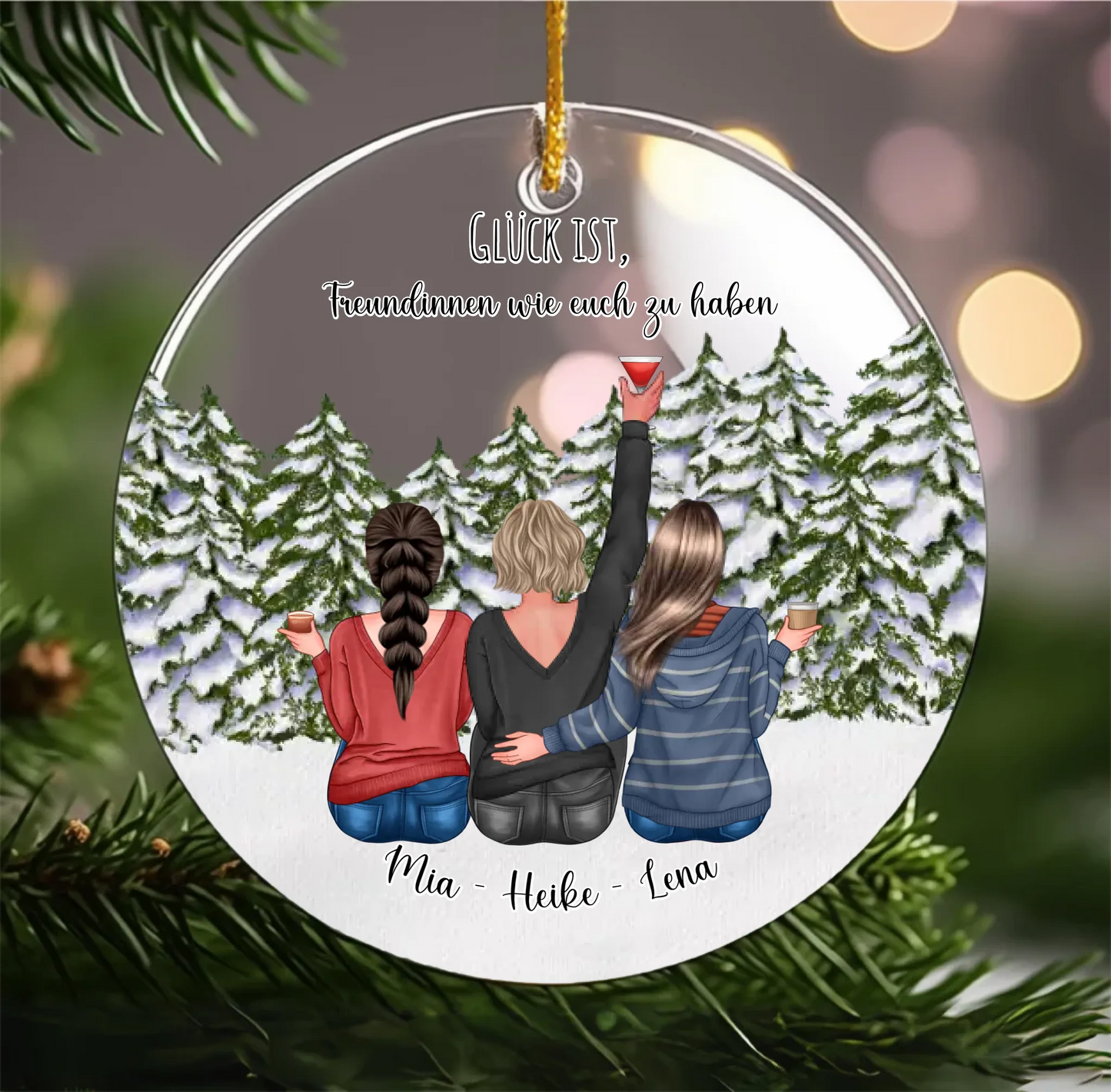 Mockup Ornament Acrylic No-15