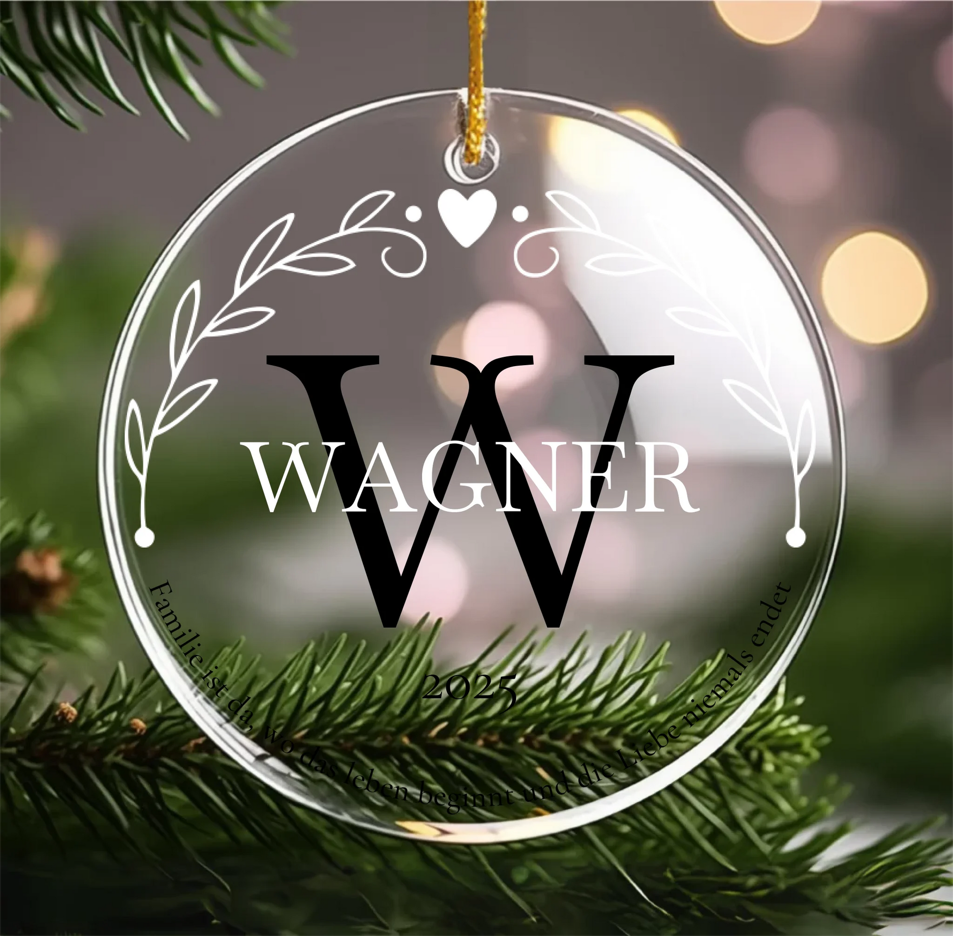 Mockup Ornament Acrylic No-15