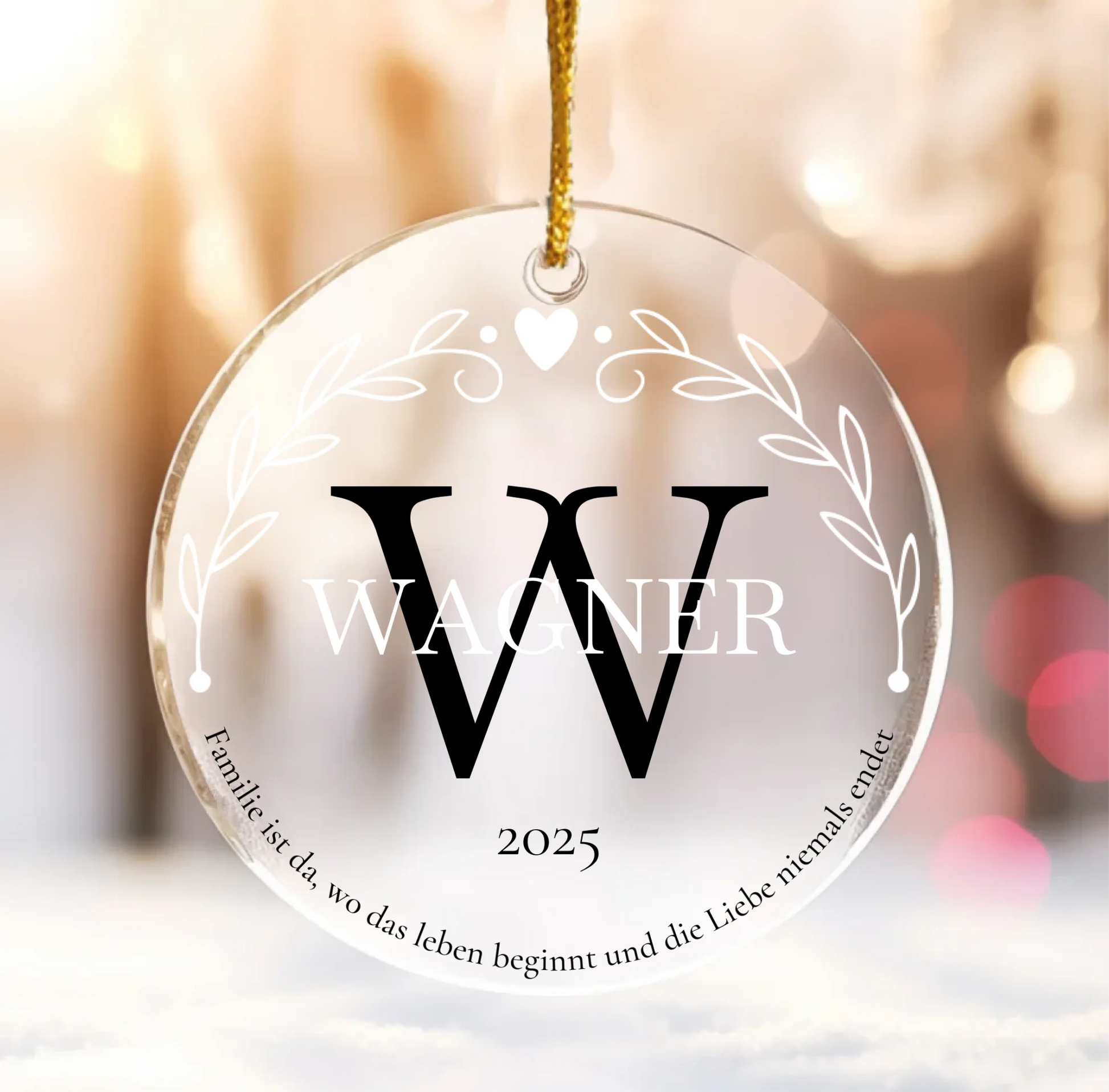 Mockup Ornament Acrylic No-16