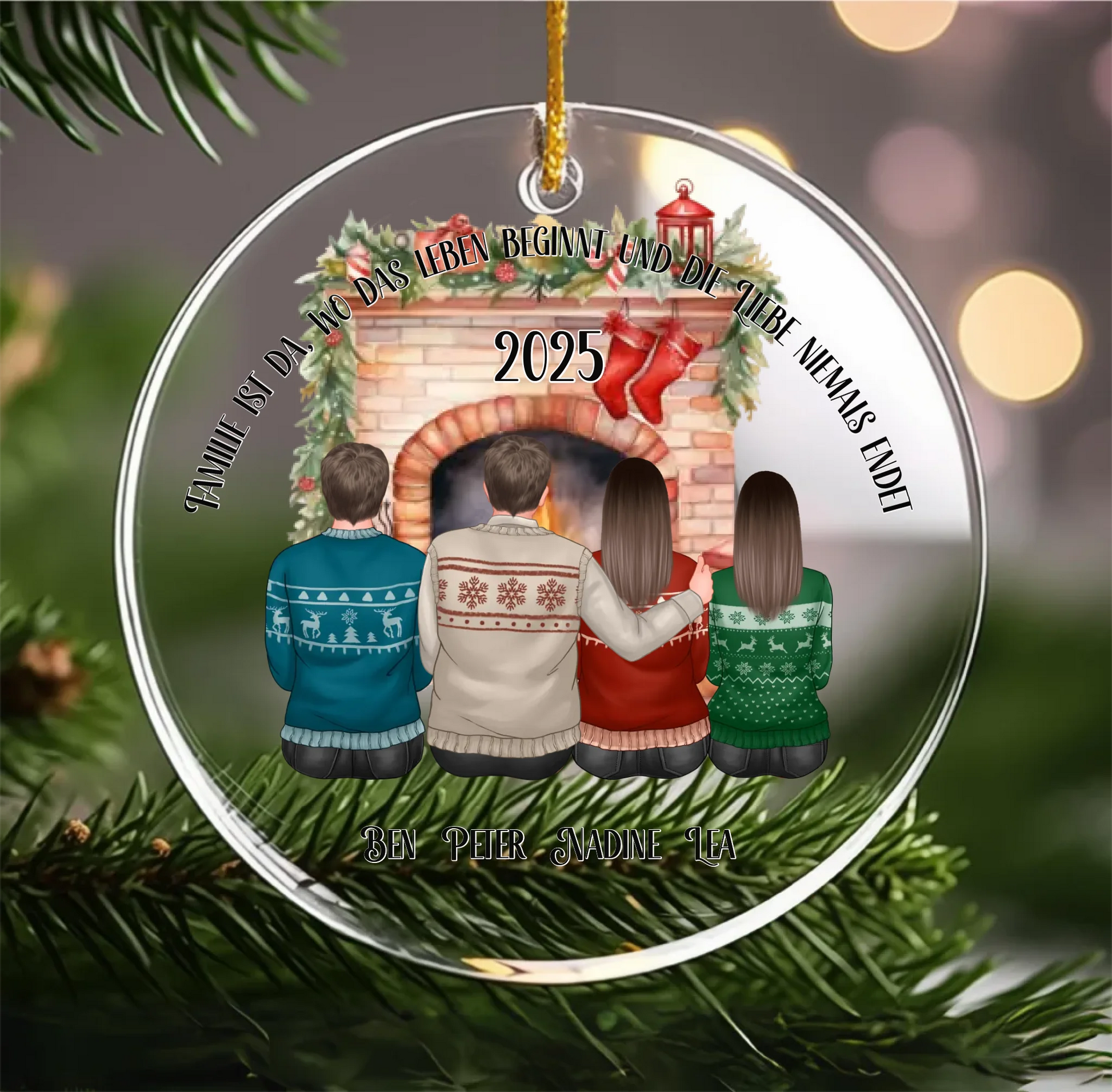 Mockup Ornament Acrylic No-15