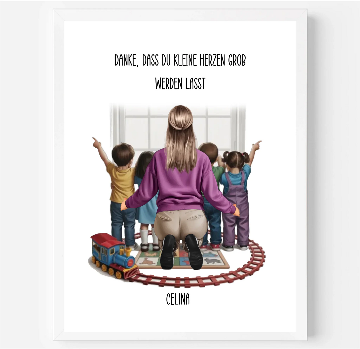 Erzieher (Frau & Mann)  Poster