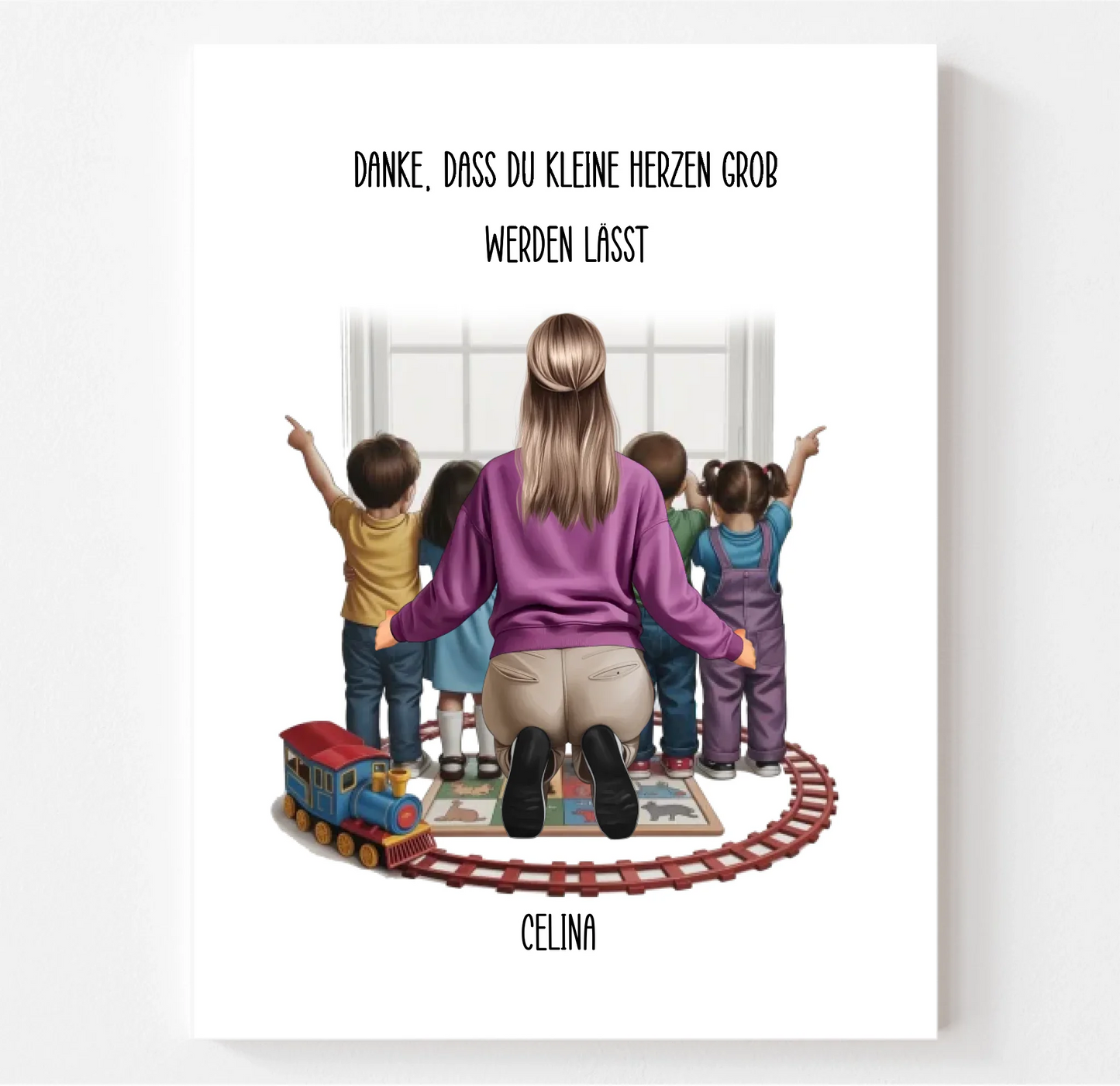 Erzieher (Frau & Mann)  Poster