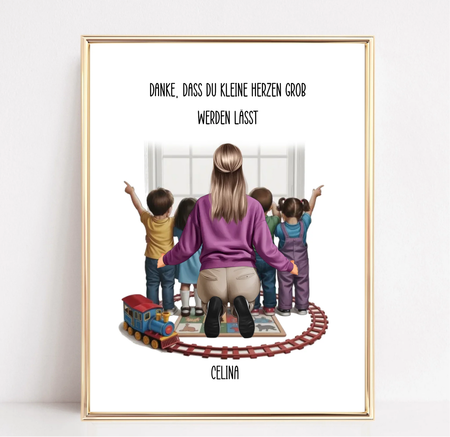 Erzieher (Frau & Mann)  Poster