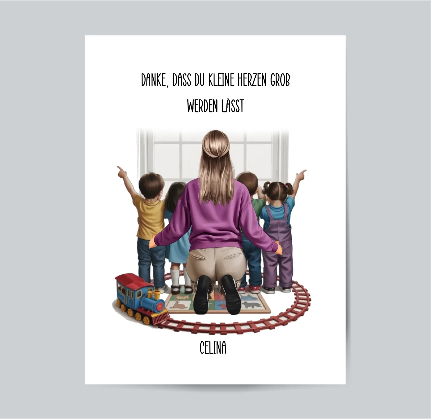 Erzieher (Frau & Mann)  Poster