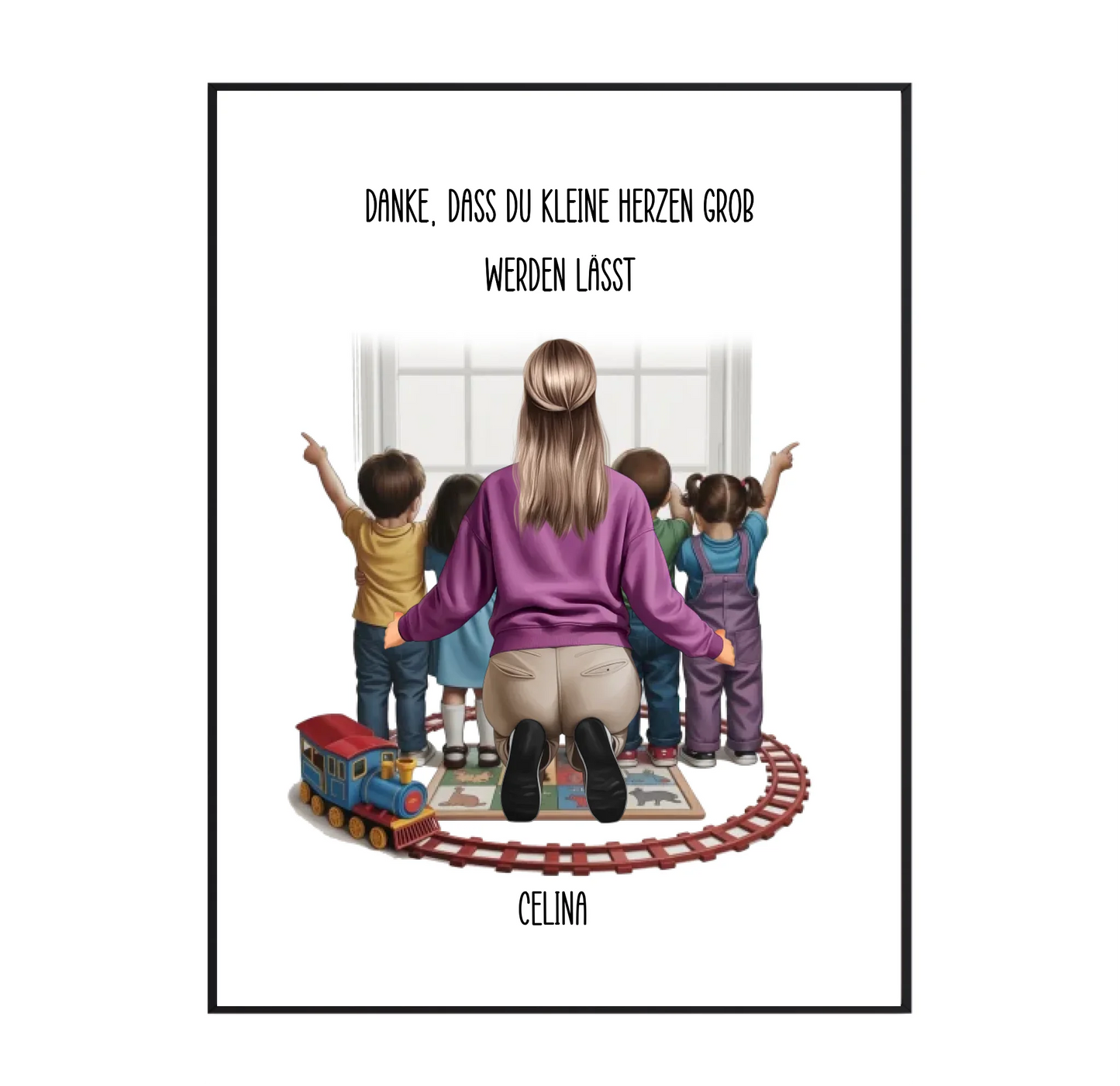 Erzieher (Frau & Mann)  Poster