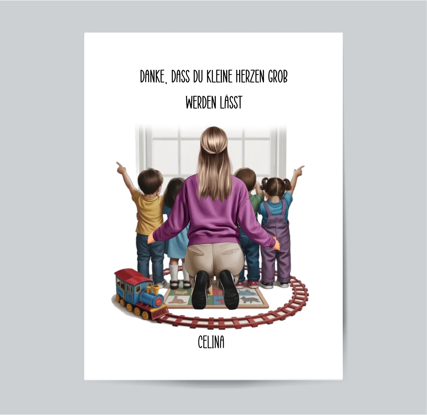 Erzieher (Frau & Mann)  Poster