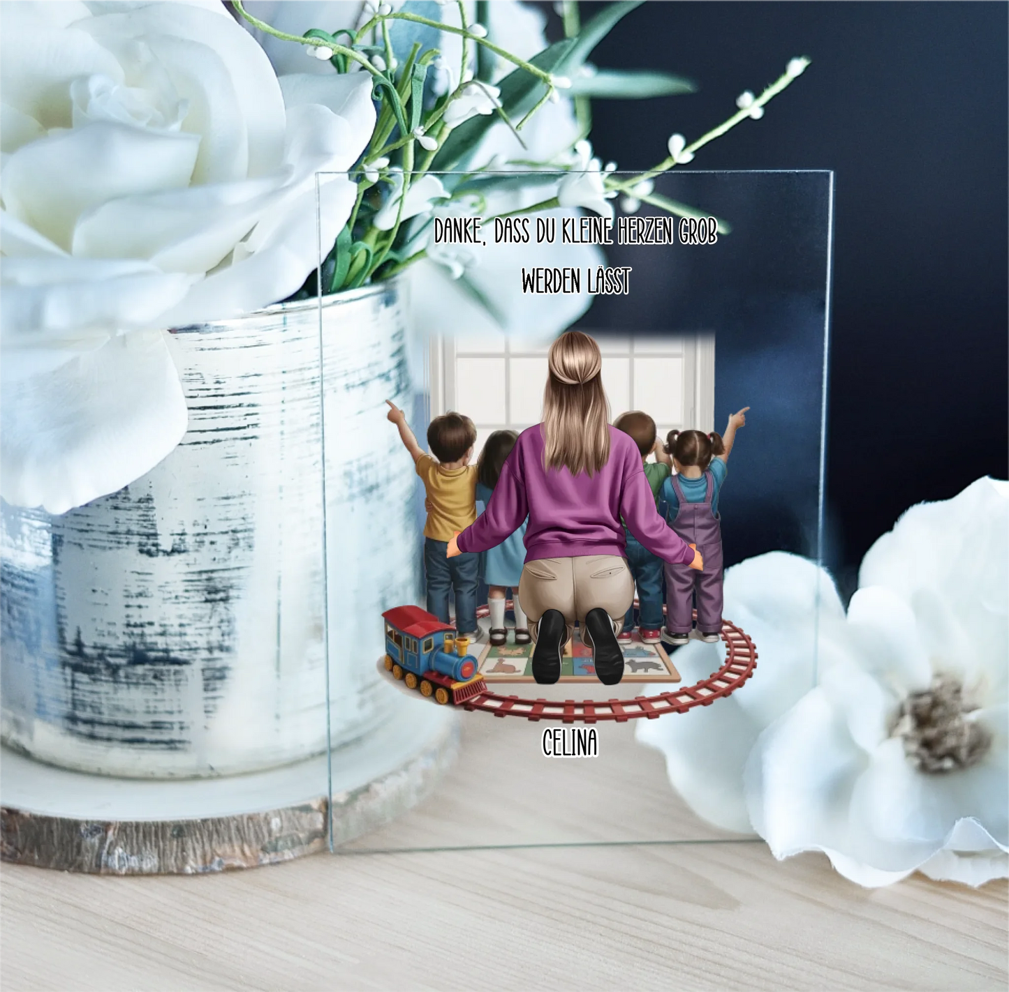 Erzieher (Frau/Mann) Acrylschild