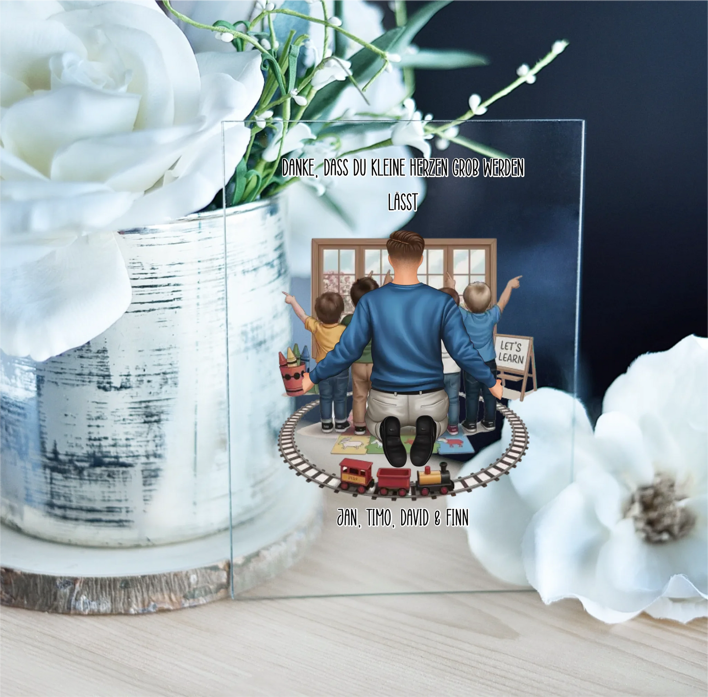 Erzieher/in Acrylschild