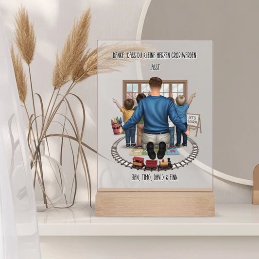 Erzieher/in Acrylschild