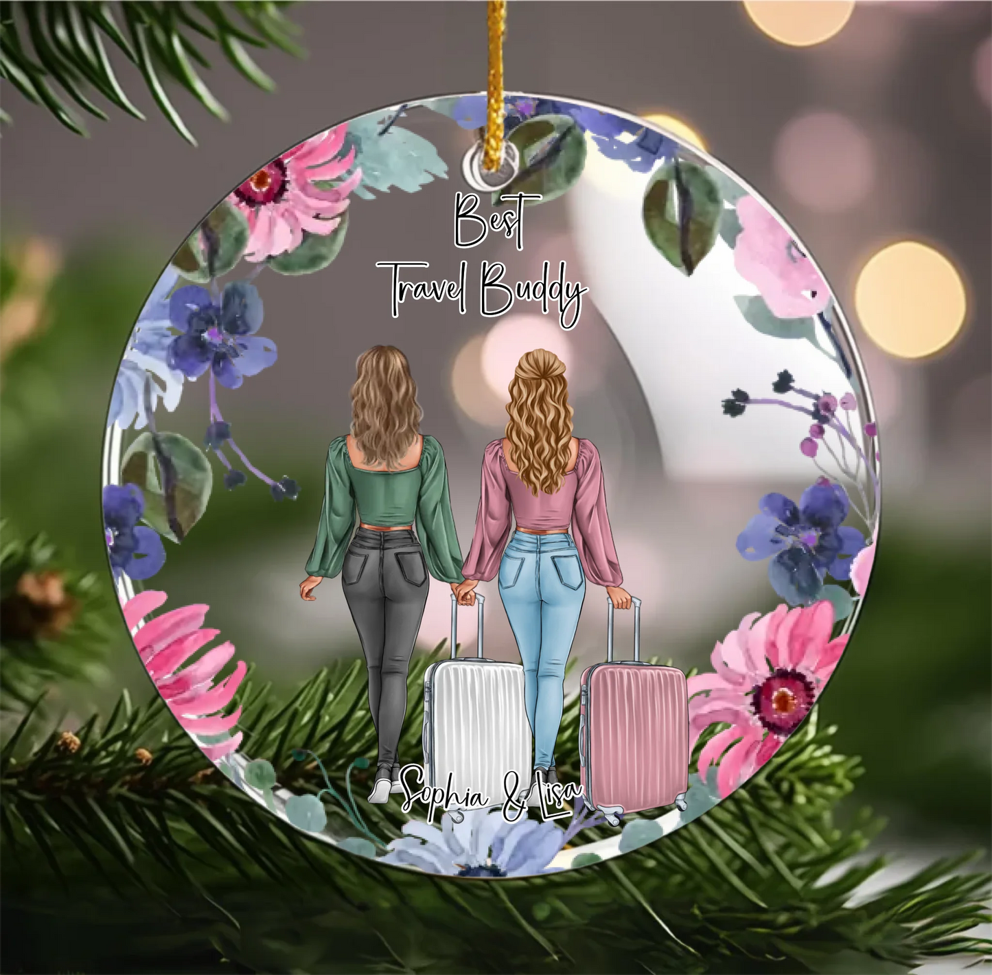 Mockup Ornament Acrylic No-15