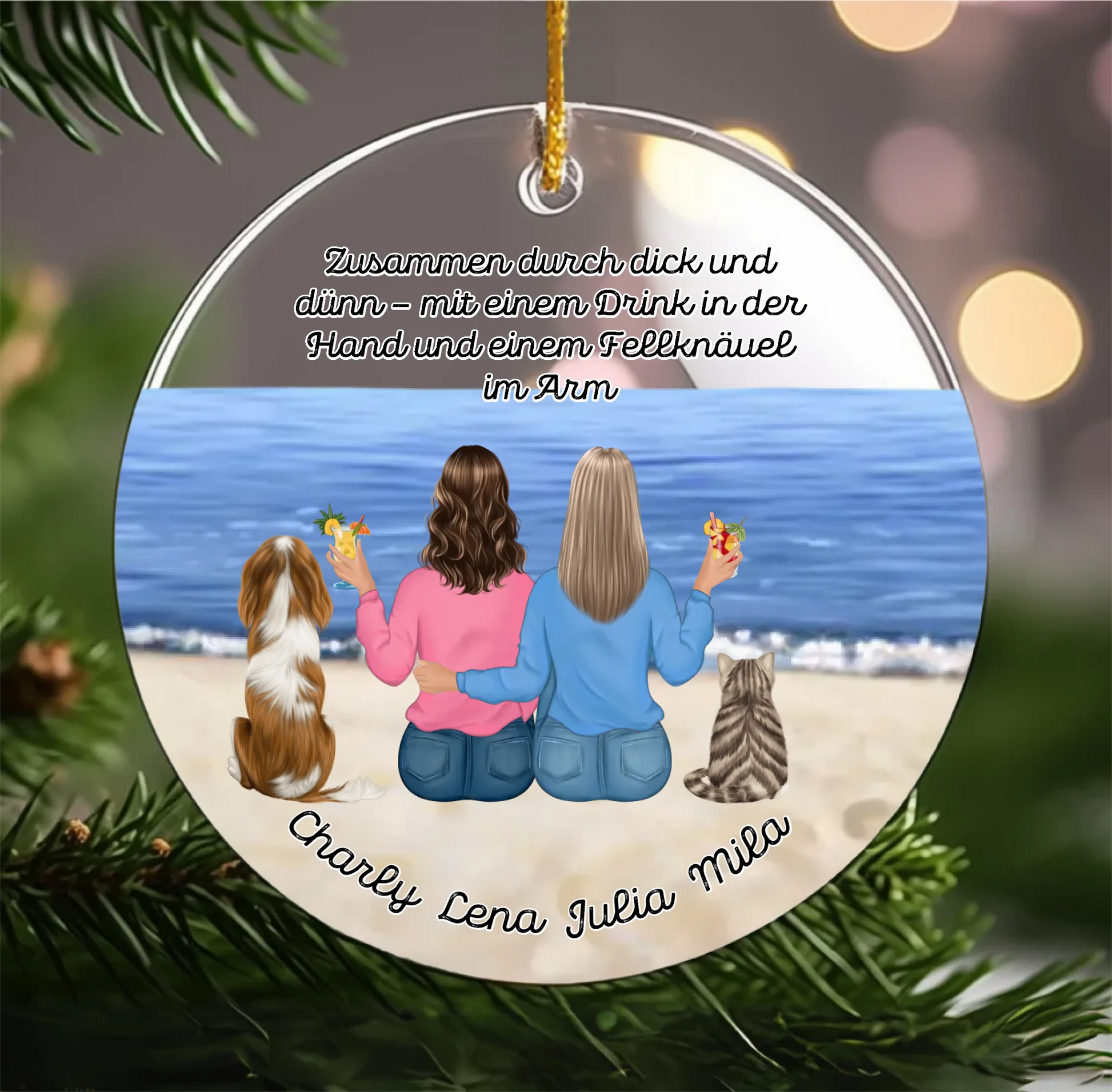 Mockup Ornament Acrylic No-15