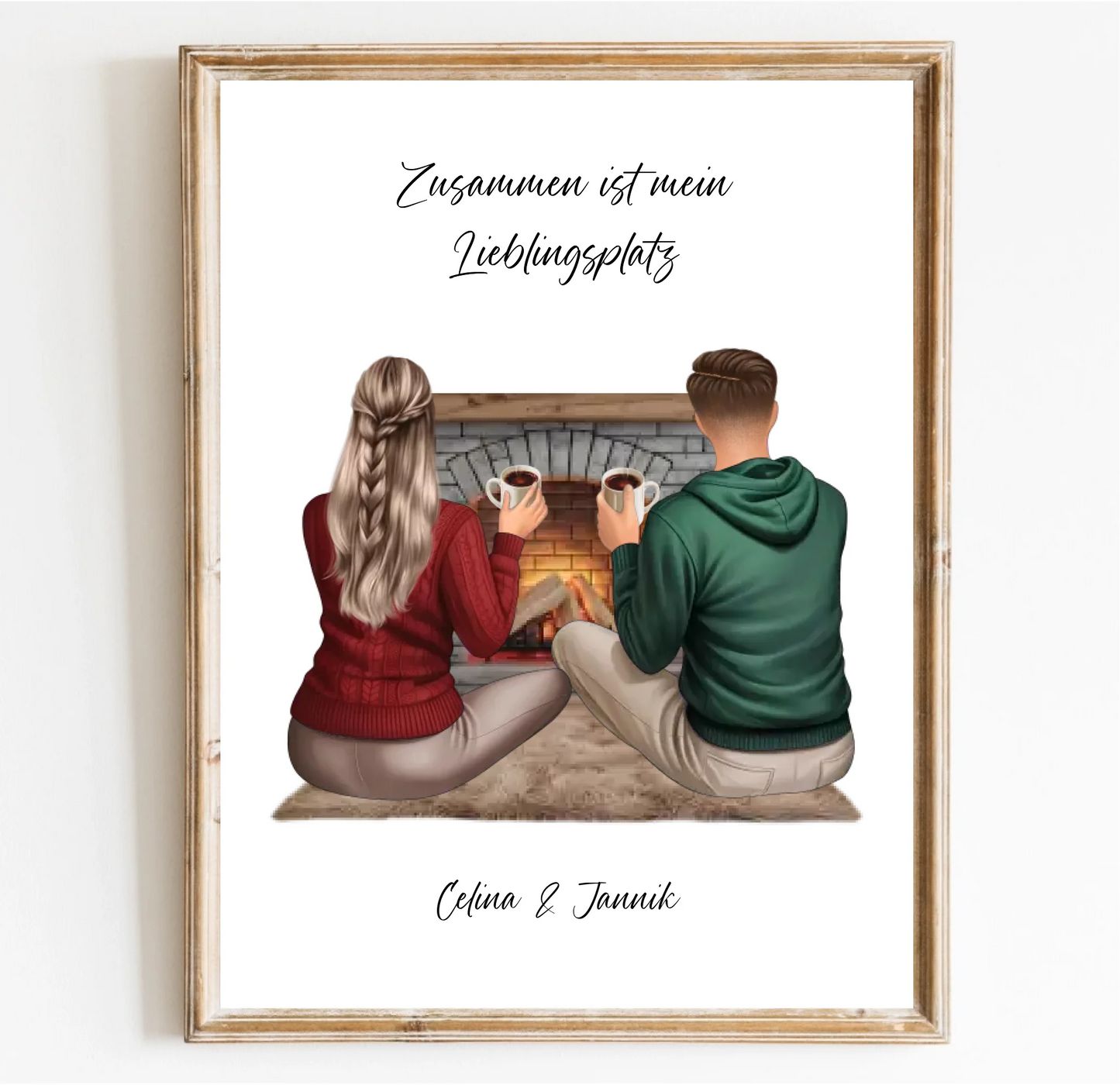 Gemütliches Pärchen Poster