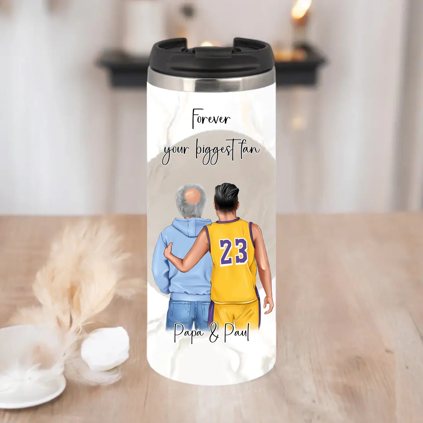 Papa & Basketballer Tasse