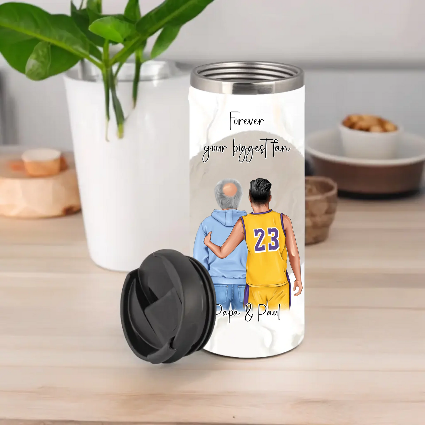 Papa & Basketballer Tasse