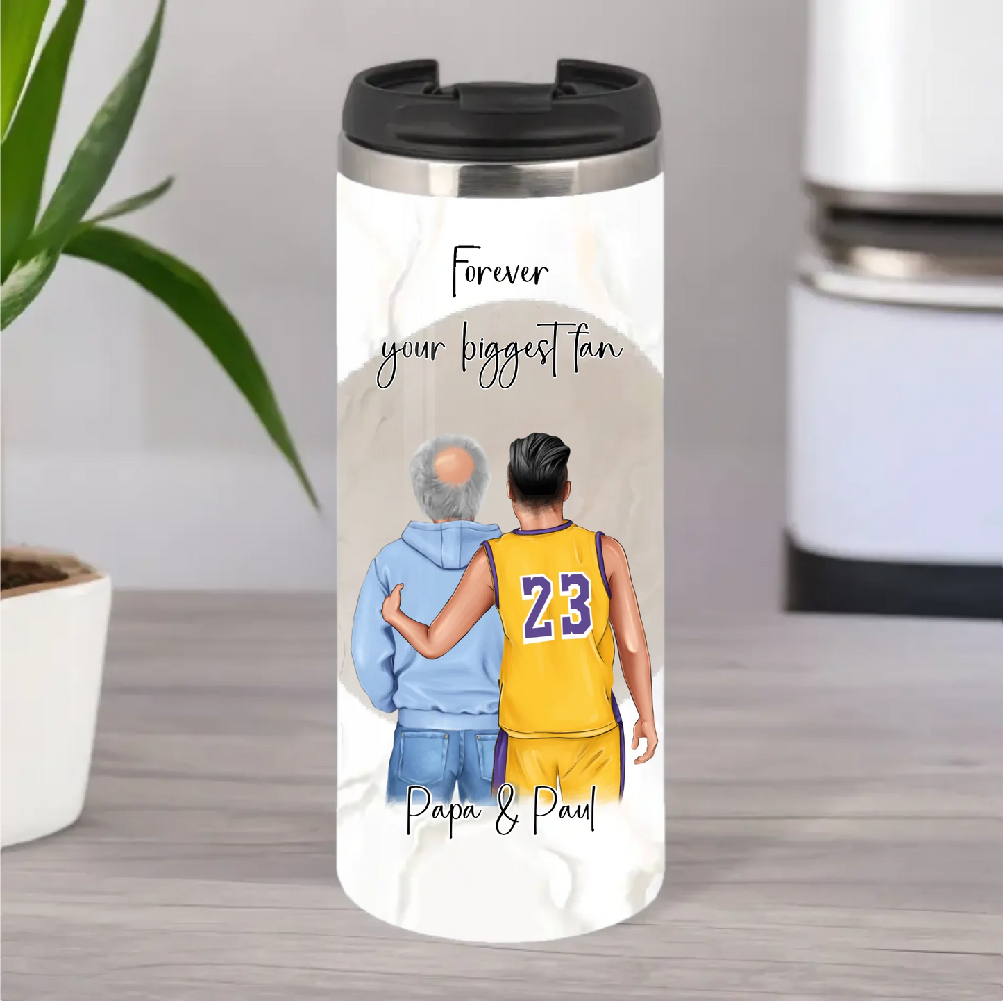 Papa & Basketballer Tasse