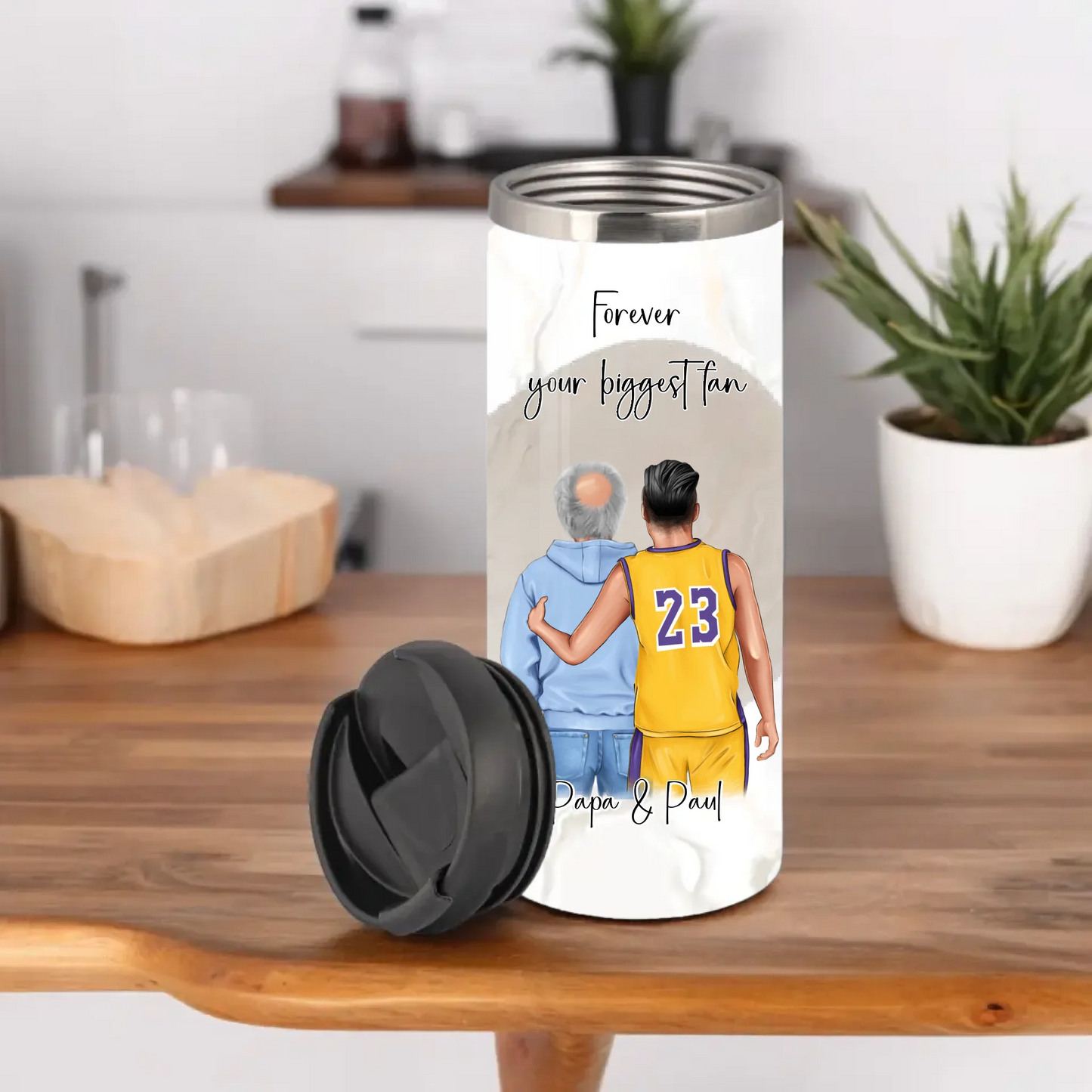 Papa & Basketballer Tasse