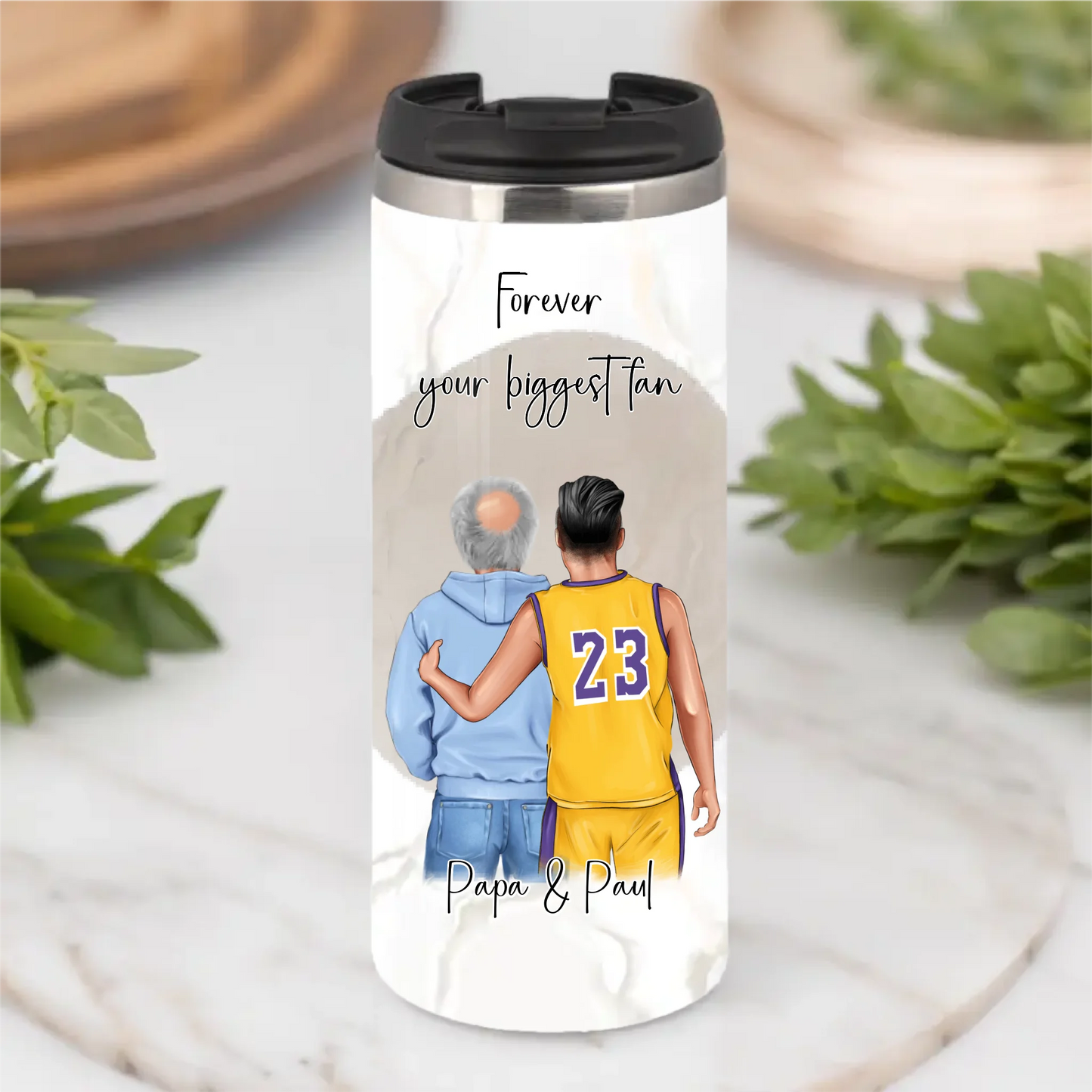 Papa & Basketballer Tasse