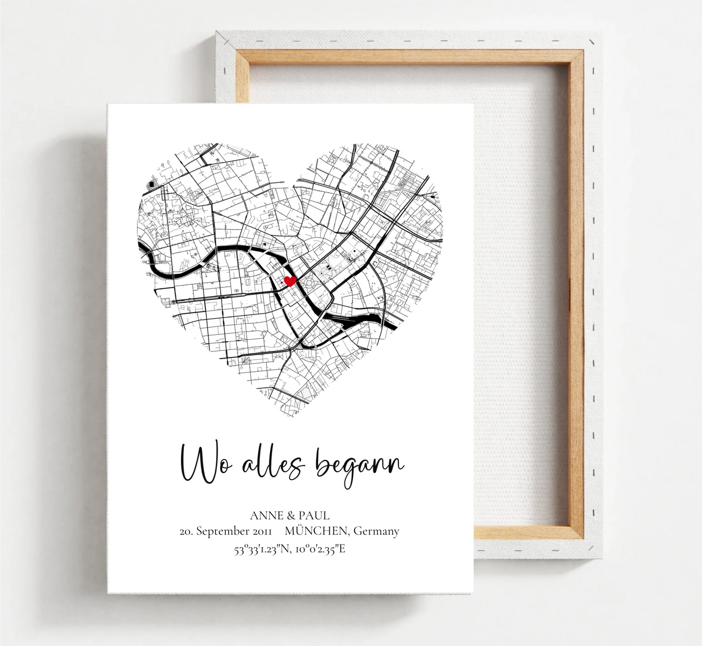 Wo alles begann - Stadtkarte