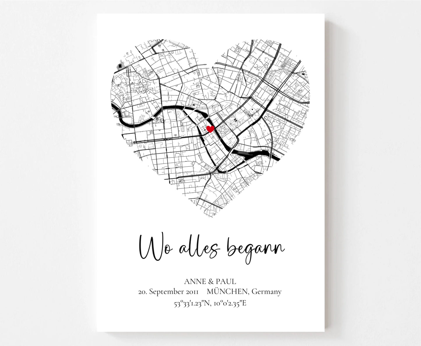 Wo alles begann - Stadtkarte